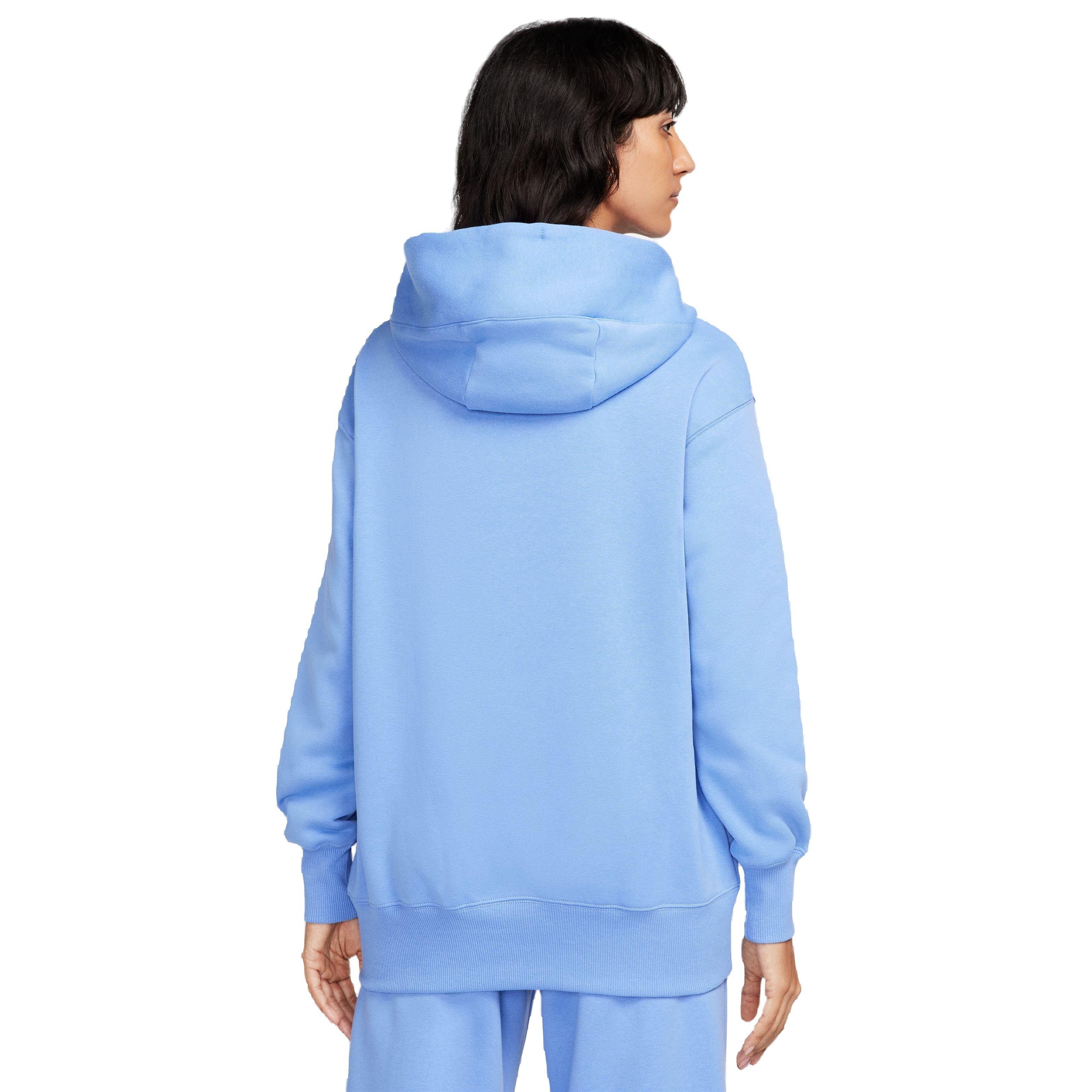 Nike Women's Phoenix Oversized Hoodie - Polar - BLUE Thumbnail View 2
