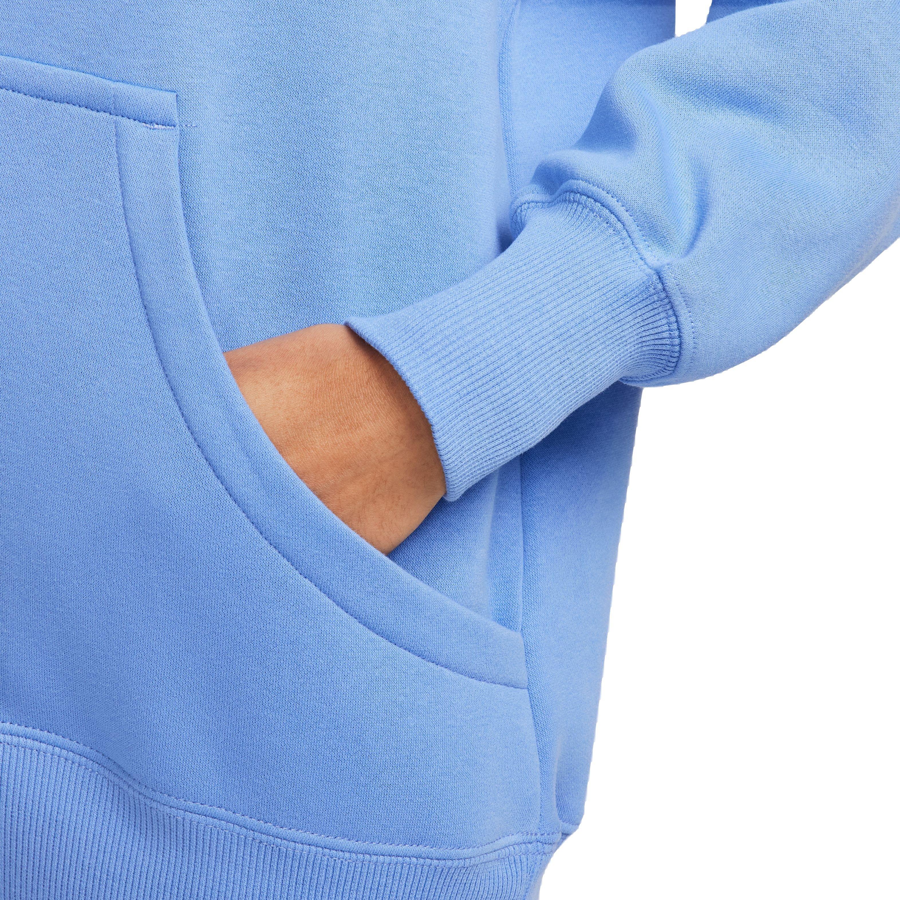Nike Women's Phoenix Oversized Hoodie - Polar - BLUE Thumbnail View 4