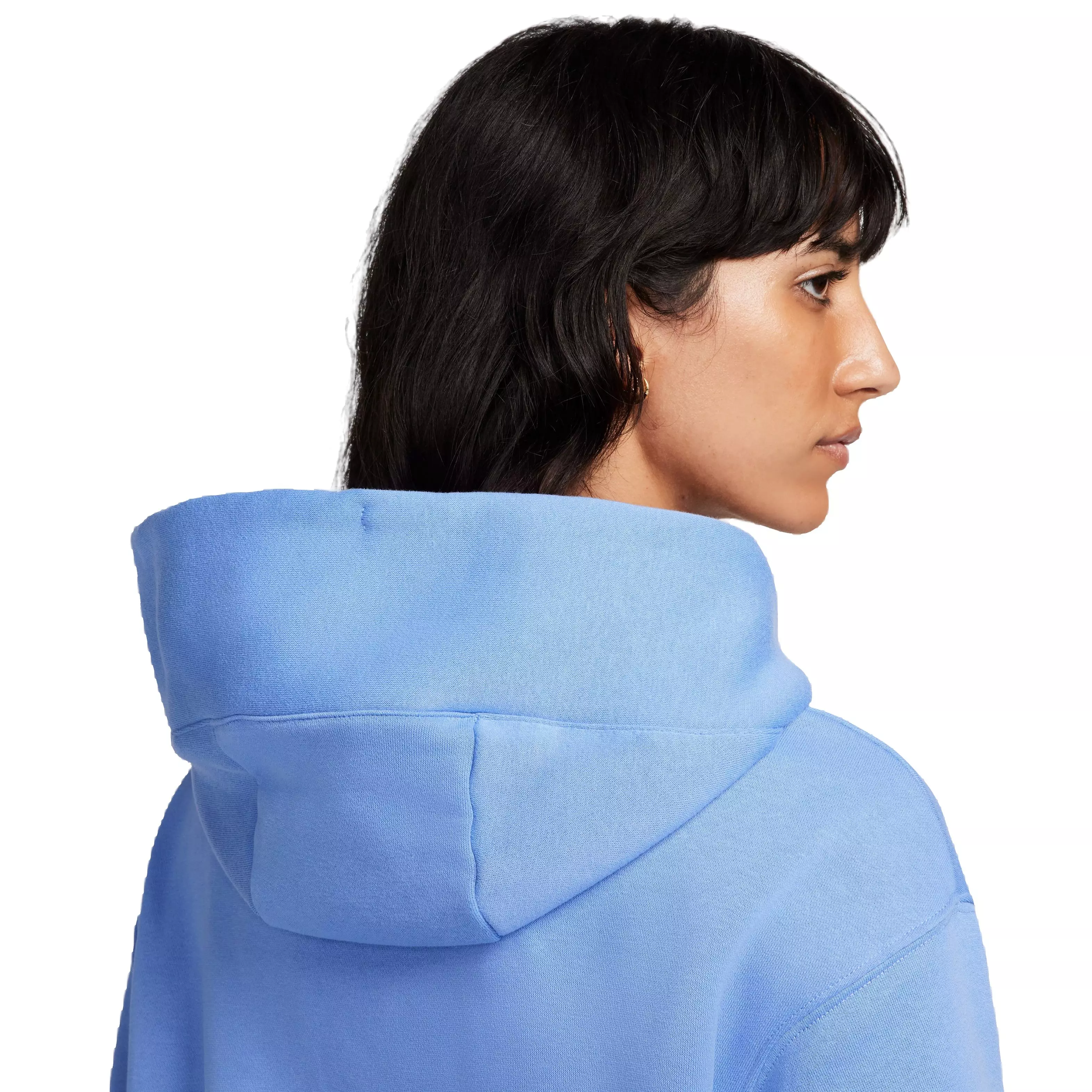 Nike Women's Phoenix Oversized Hoodie - Polar - BLUE