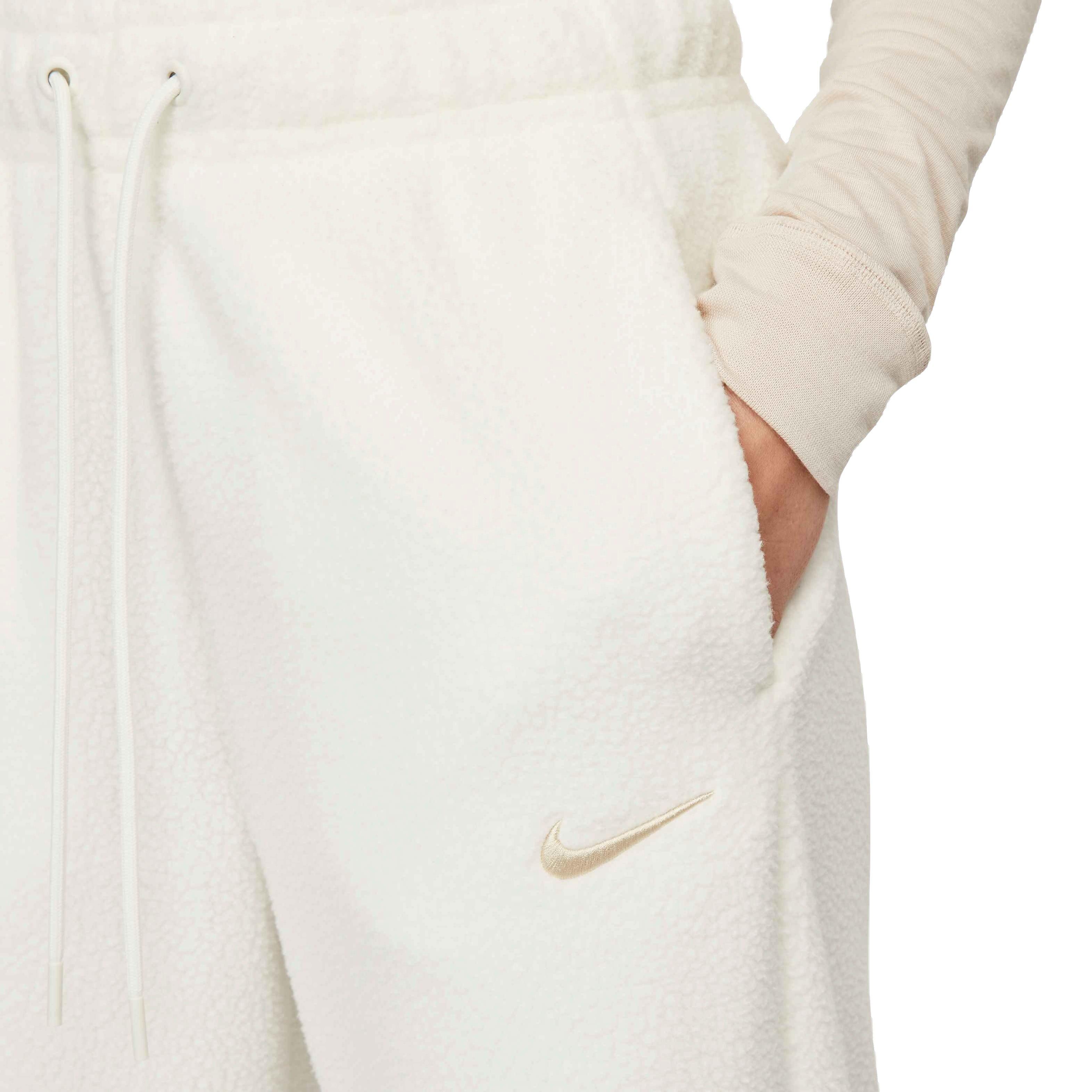 Nike Women's Sportswear Plush Fleece Wideleg Pants - Orange - Hibbett