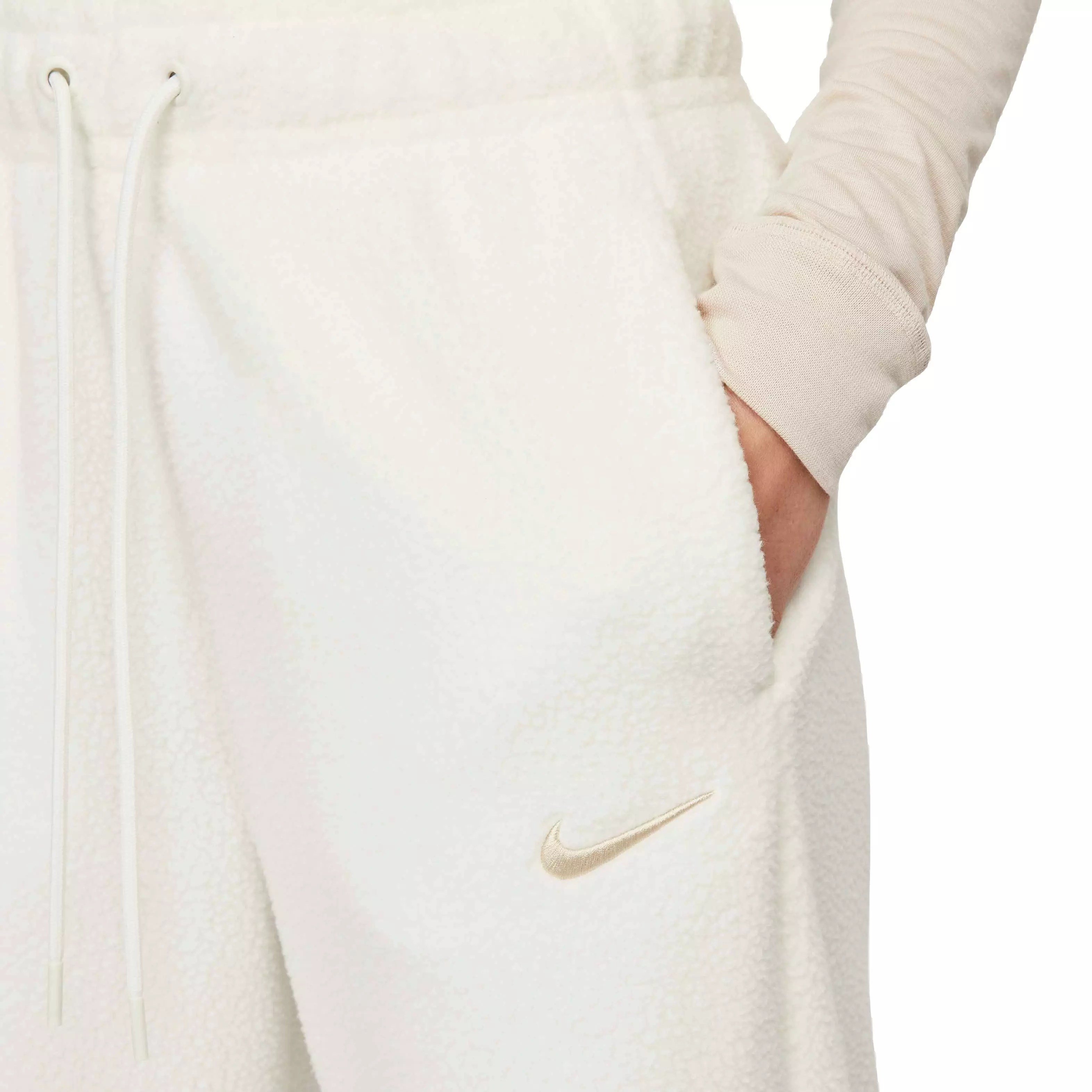 Nike Women's Sportswear Plush Pants - Sail - SAIL