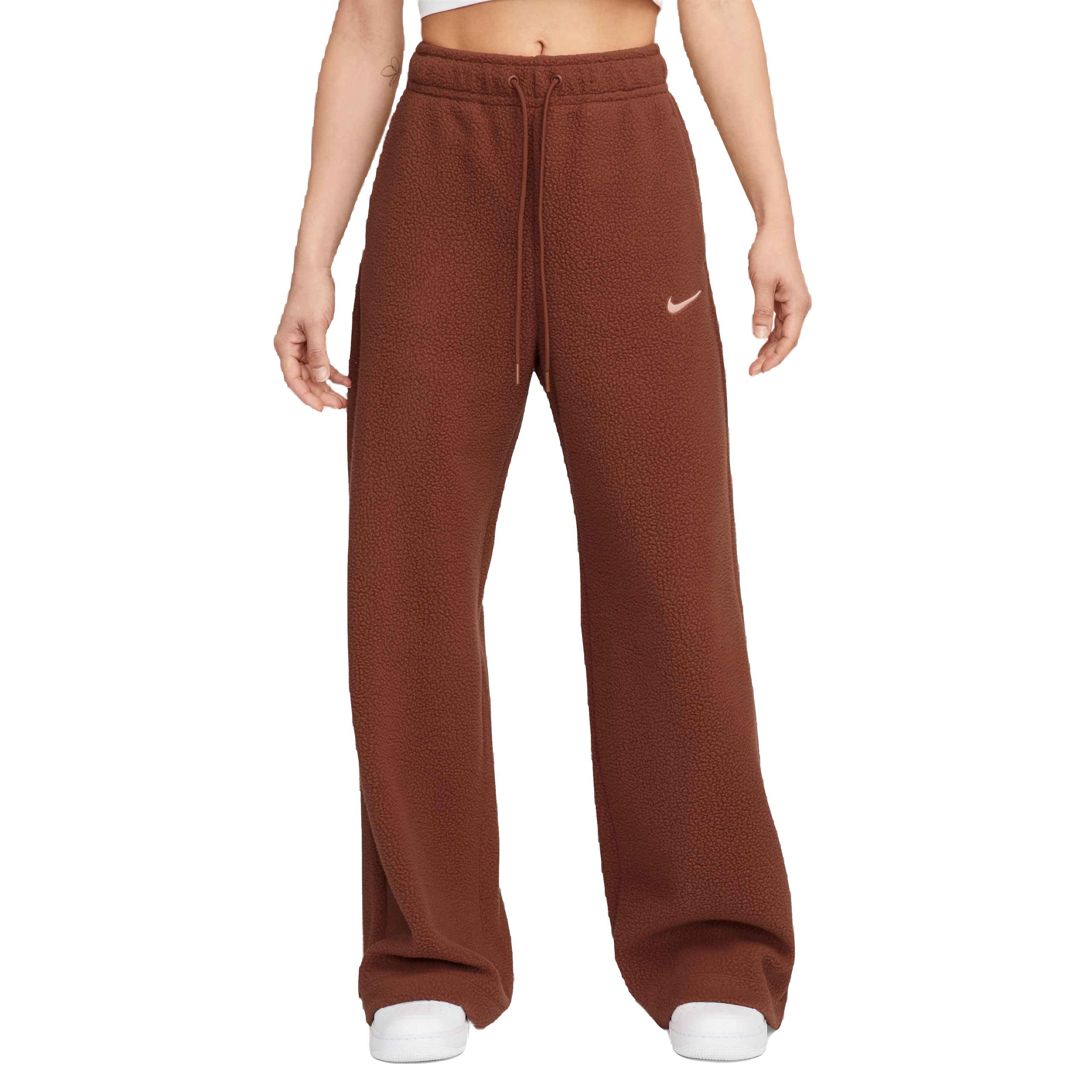 NIKE OVERSIZE JOGGERS ORANGE - TROUSERS WOMEN