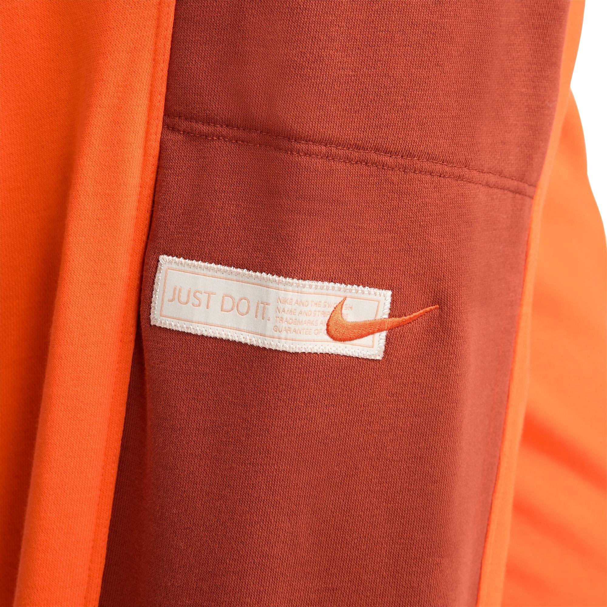 Nike Women's Sportswear City Utility Fleece High-Rise Pants-Orange -  Hibbett