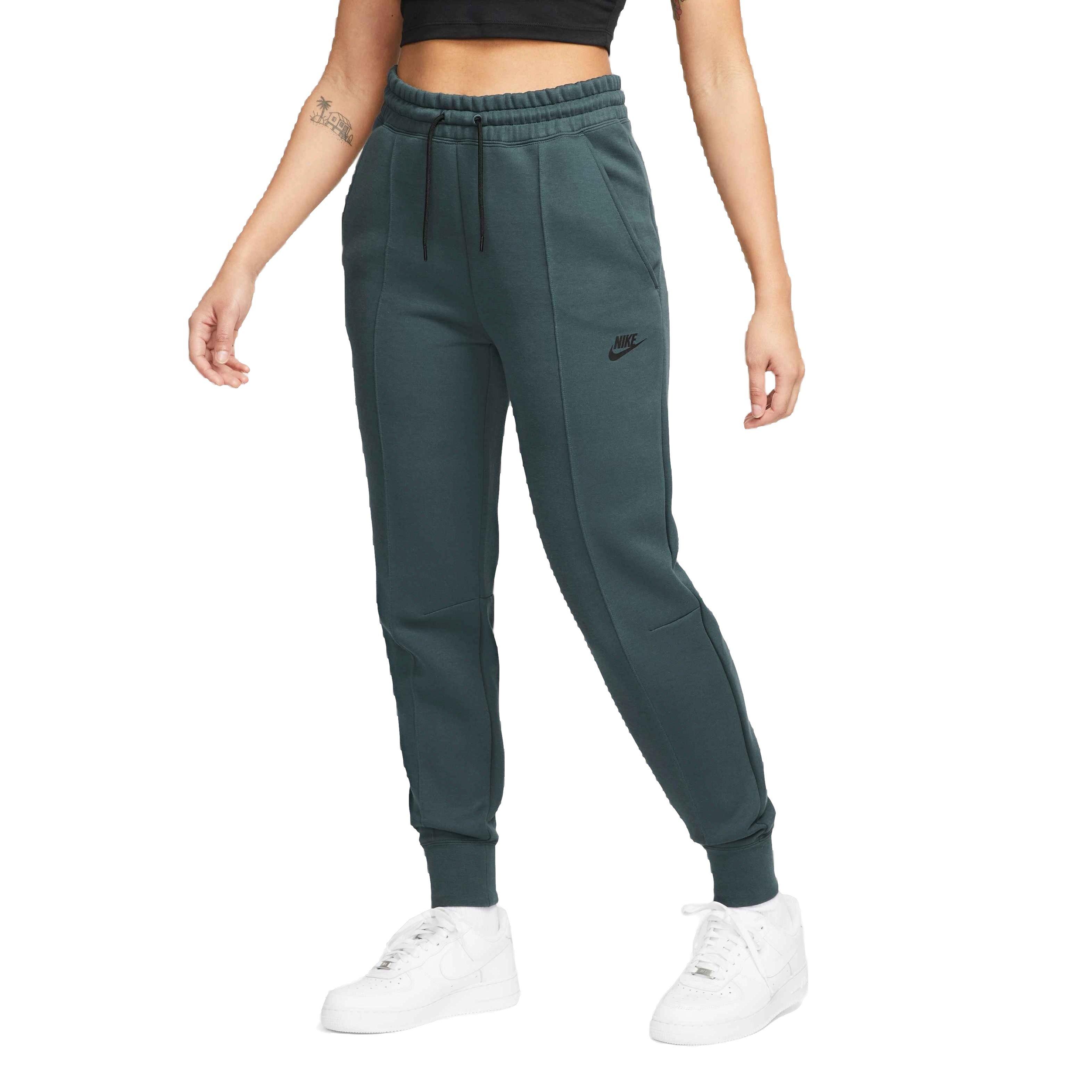 Nike Women's Sportswear Tech Fleece Mid-Rise Jogger - Deep Jungle