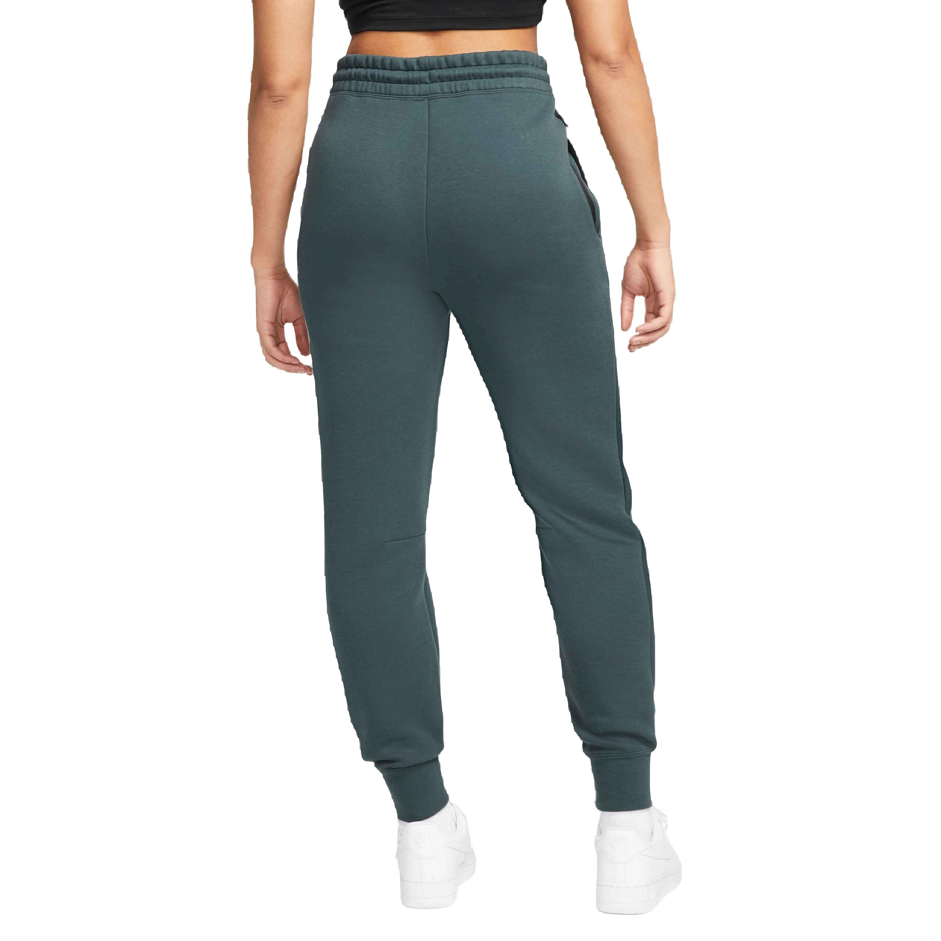 Nike Sportswear Tech Fleece Mid-Rise Jogger Pants 'Deep Jungle/Black' -  FB8330-328