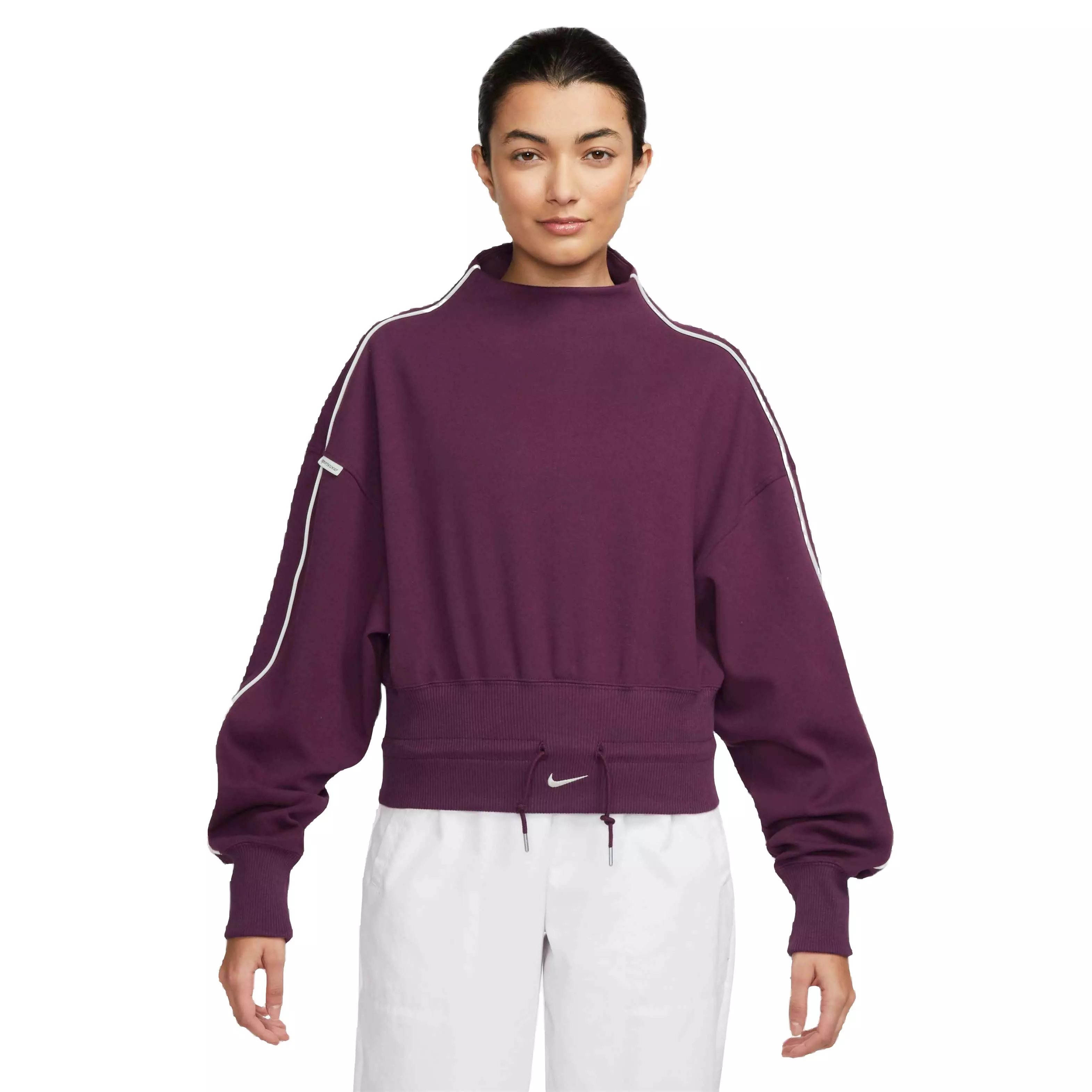 https://classic.cdn.media.amplience.net/i/hibbett/F5206_6080_main/Nike%20Women's%20Sportswear%20Mock%20Neck%20Top%20-%20Maroon-6080?$small$&fmt=webp