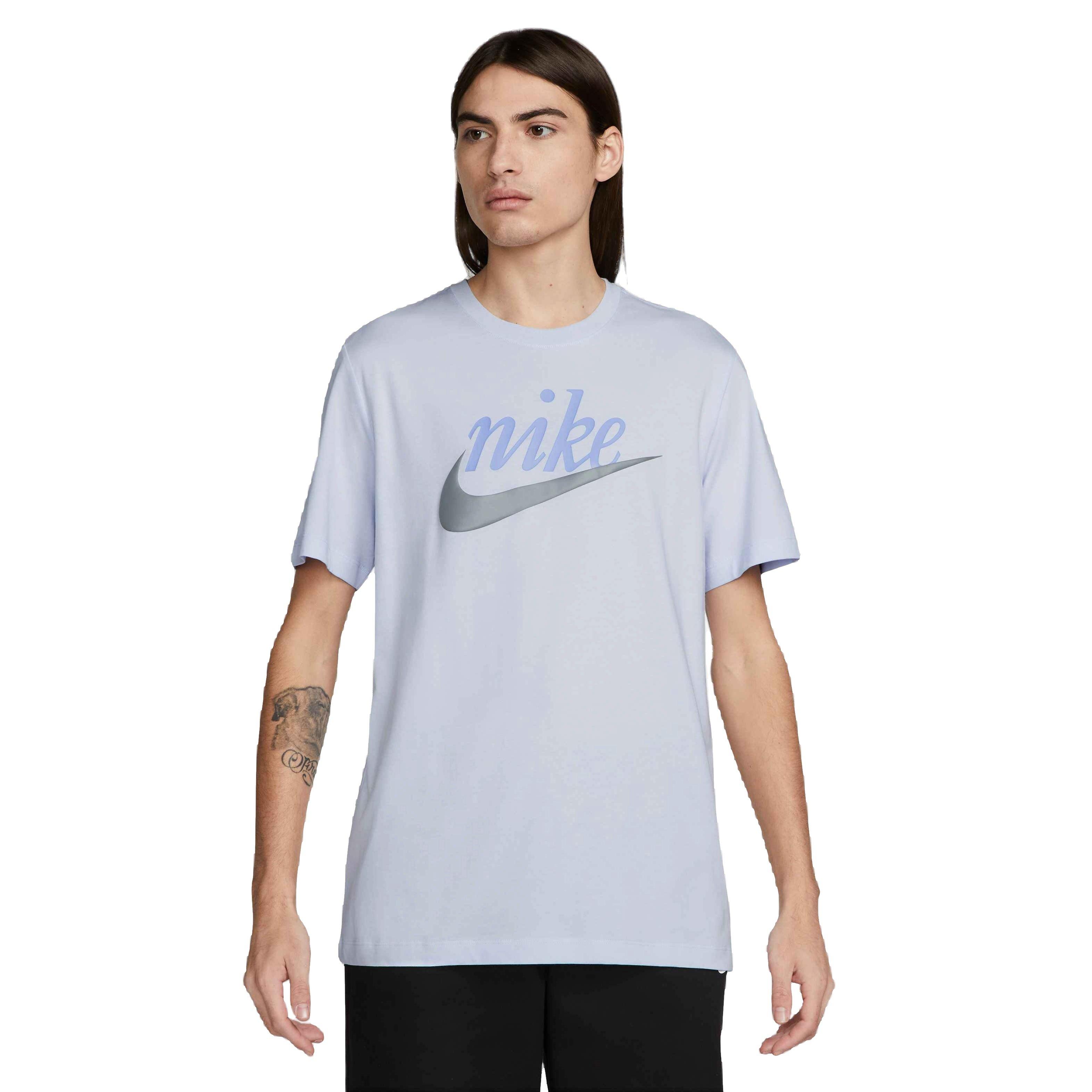 Nike Men's Sportswear Futura 2 Tee-Grey