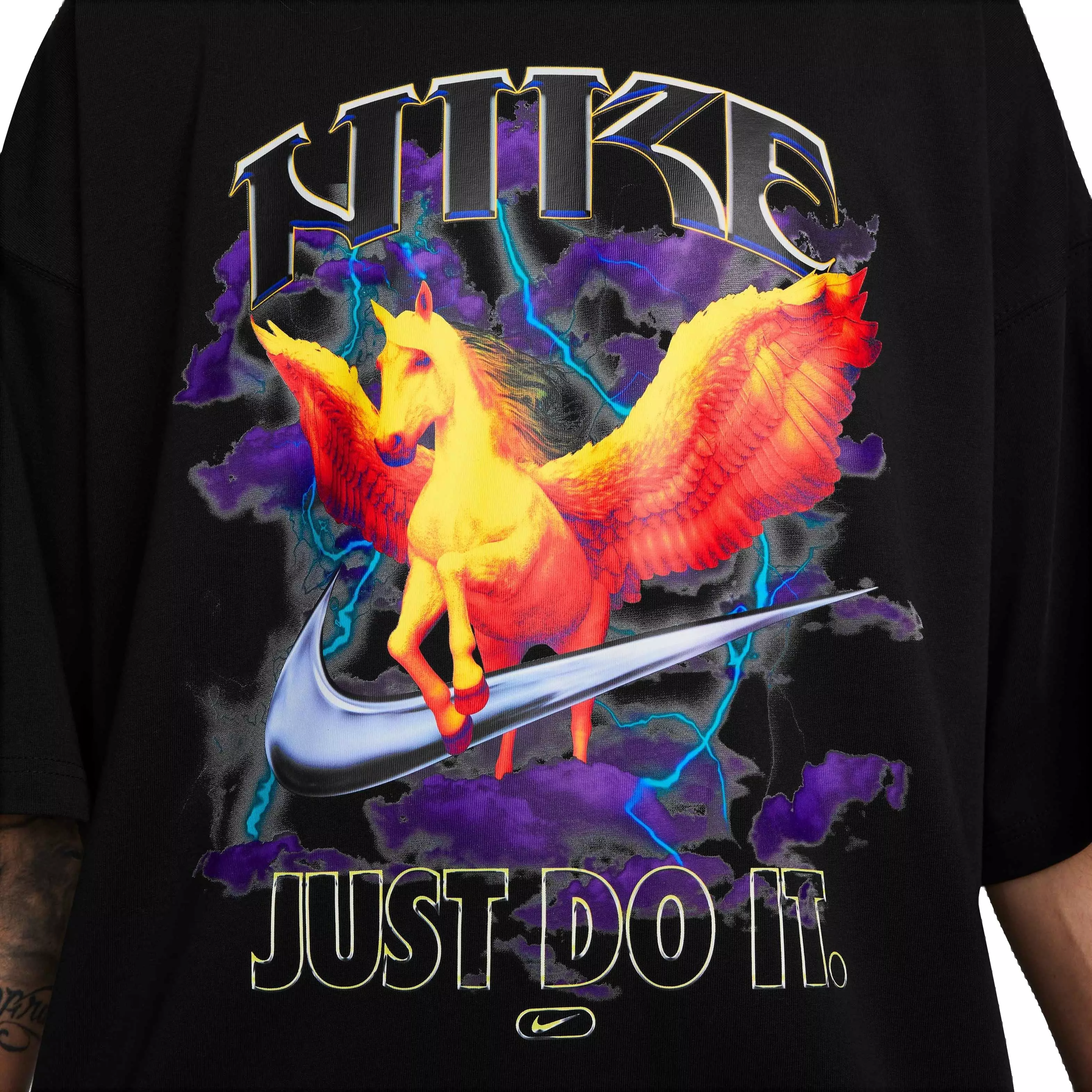 Nike Men's Sportswear Pack 2 Tee-Black - BLACK