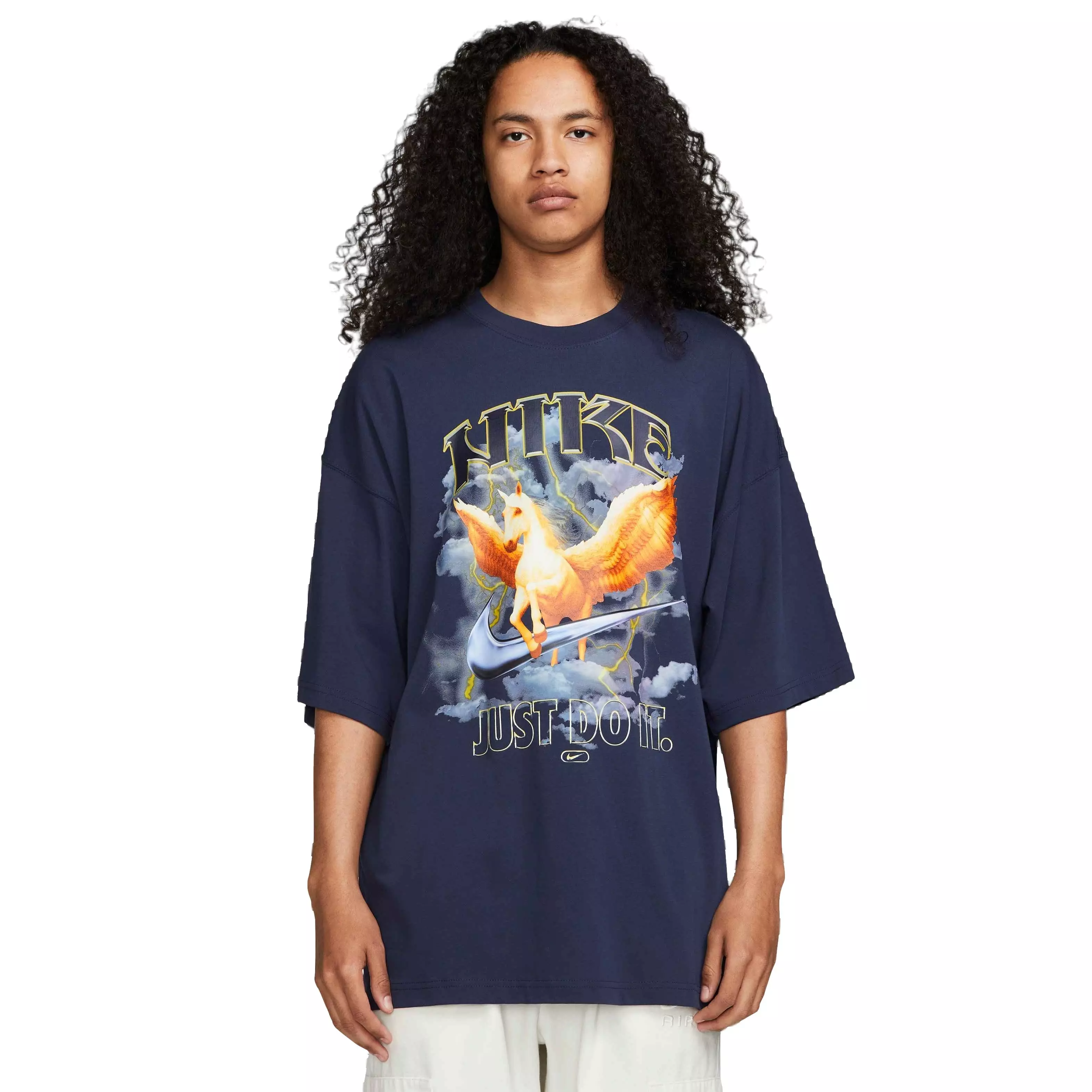 Nike Men's Sportswear Pack 2 Tee-Blue - BLUE