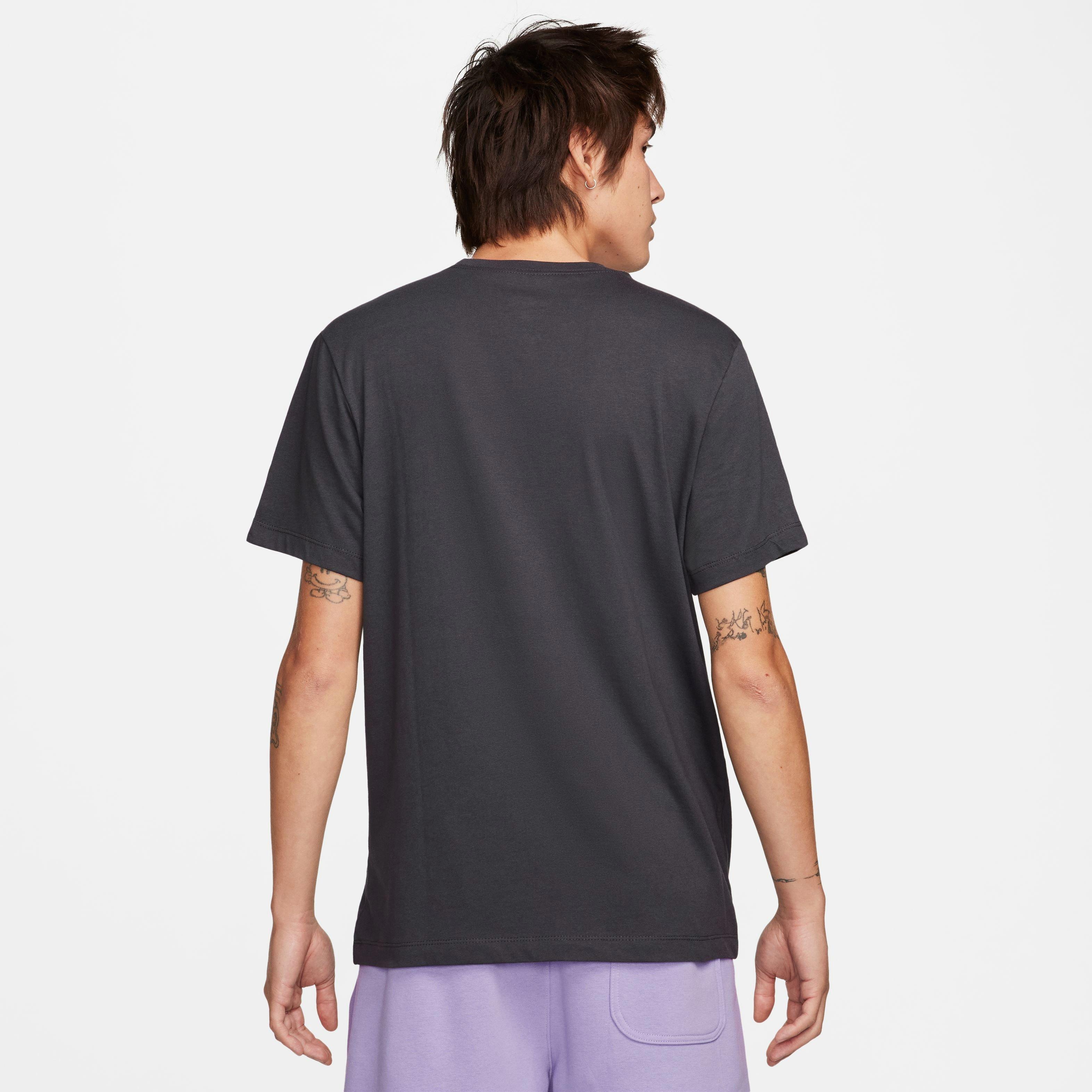 Nike Men's Sportswear Pack 4 Tee-Black - BLACK Thumbnail View 8