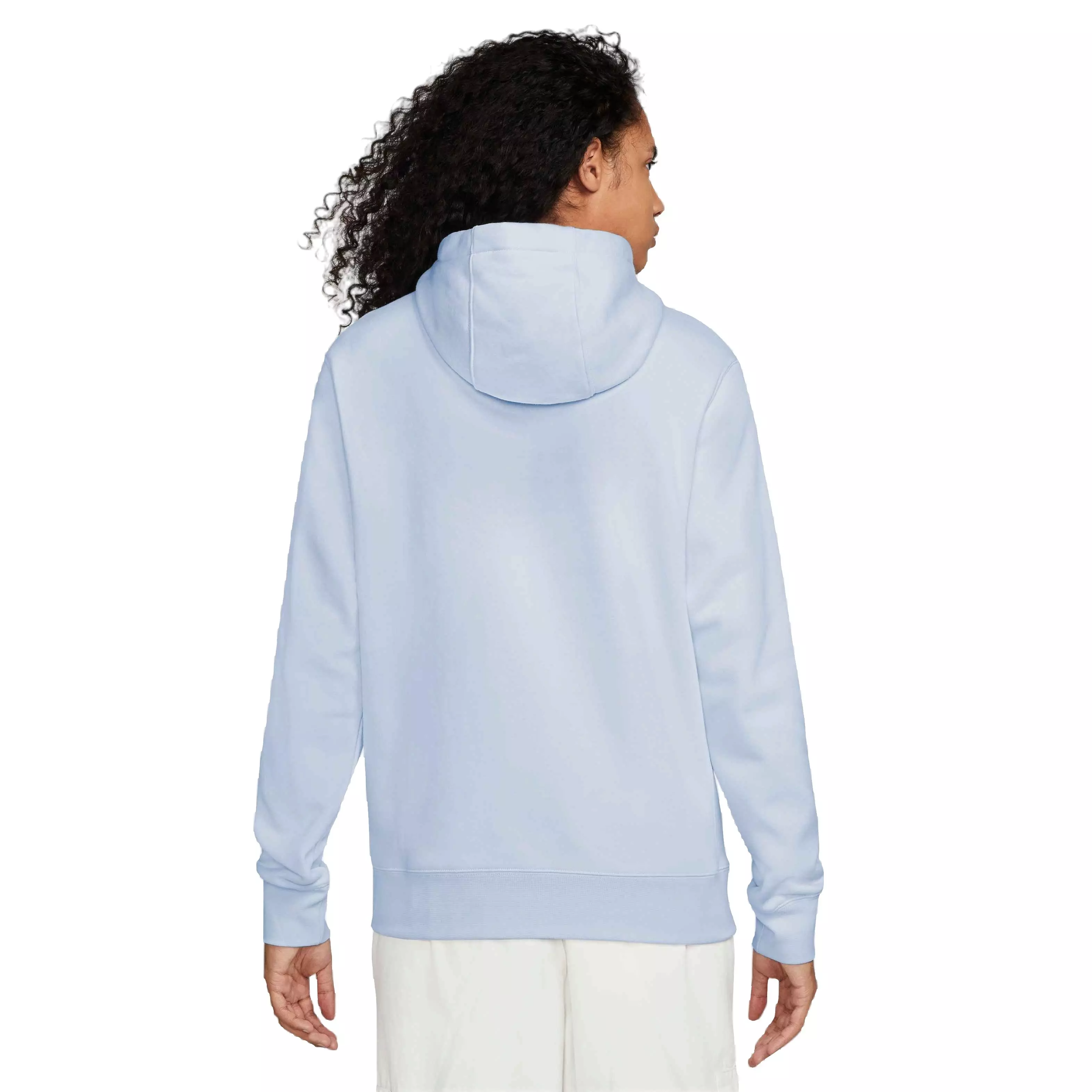 Nike Men's Sportswear Club Fleece Pullover Hoodie - Blue - BLUE