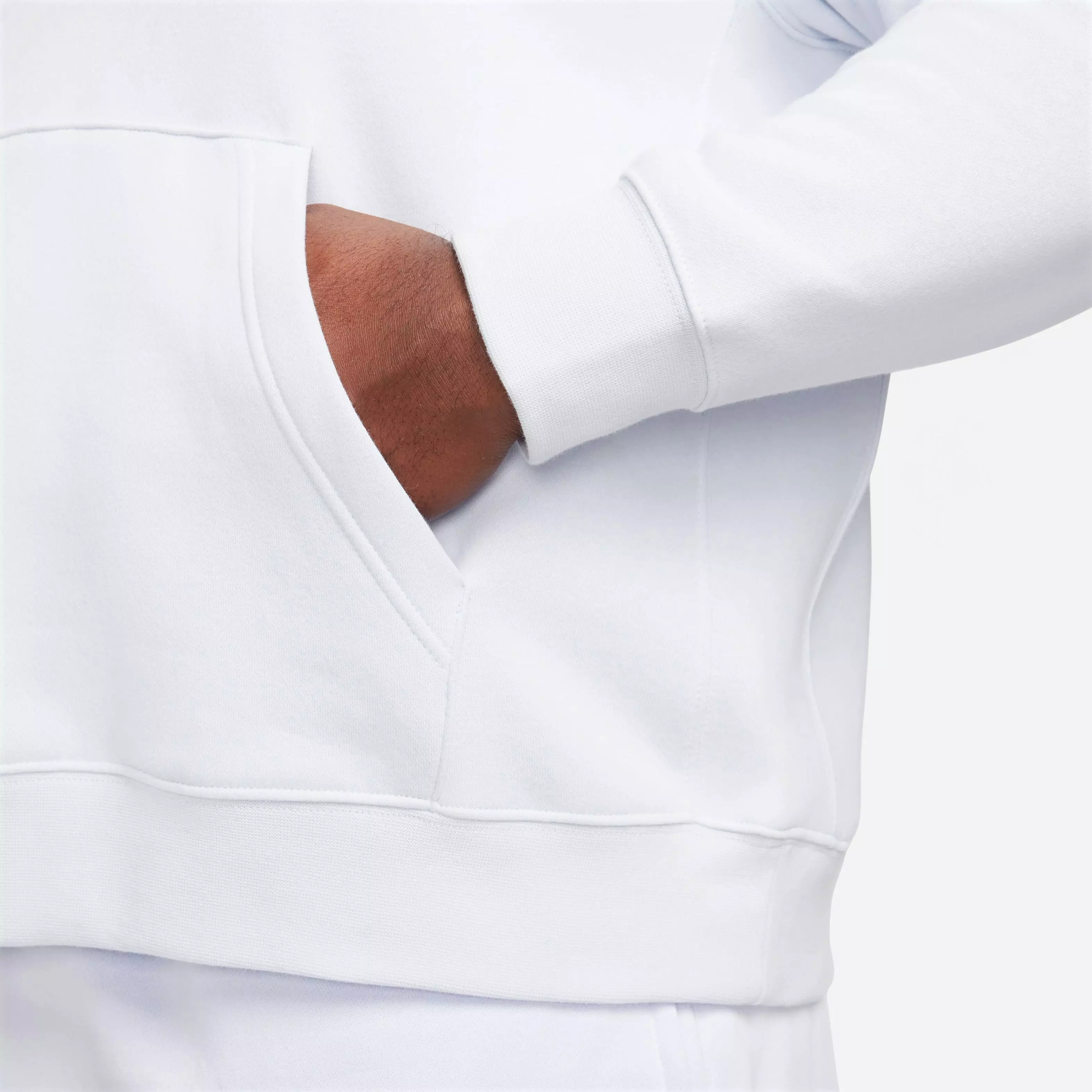 Nike Men's Sportswear Club Fleece Pullover Hoodie-Blue - BLUE