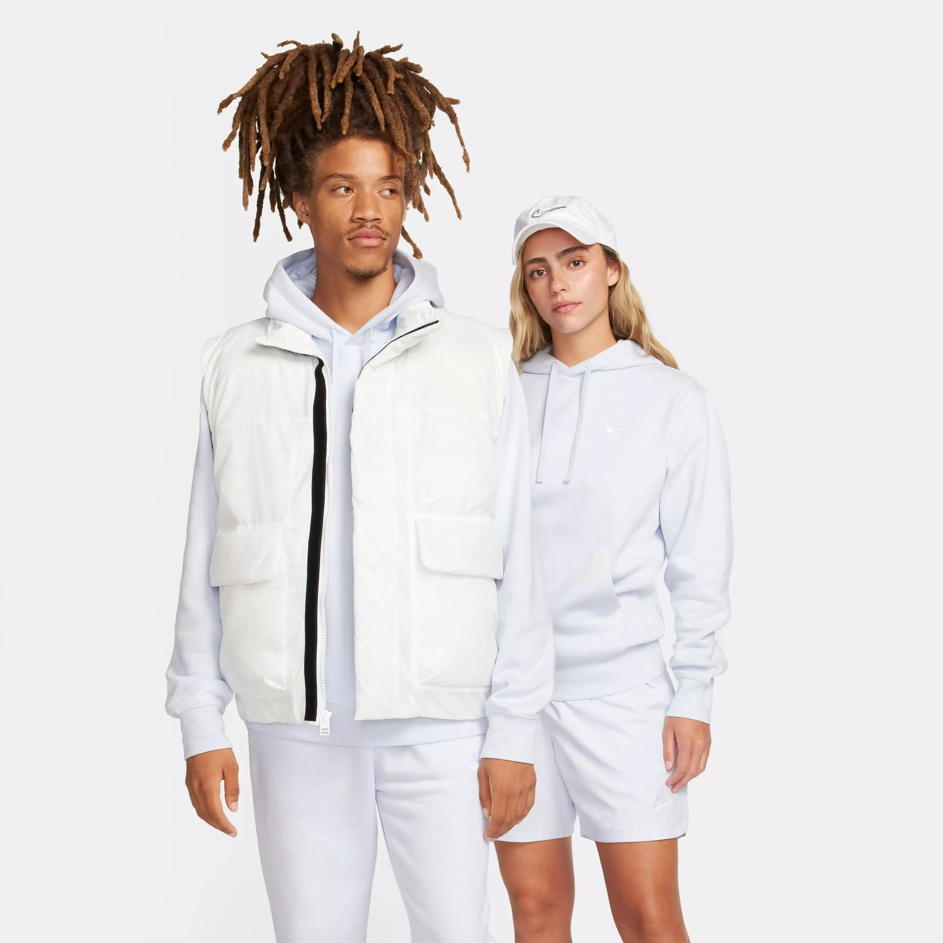 Nike Men's Sportswear Club Fleece Pullover Hoodie - Blue - BLUE