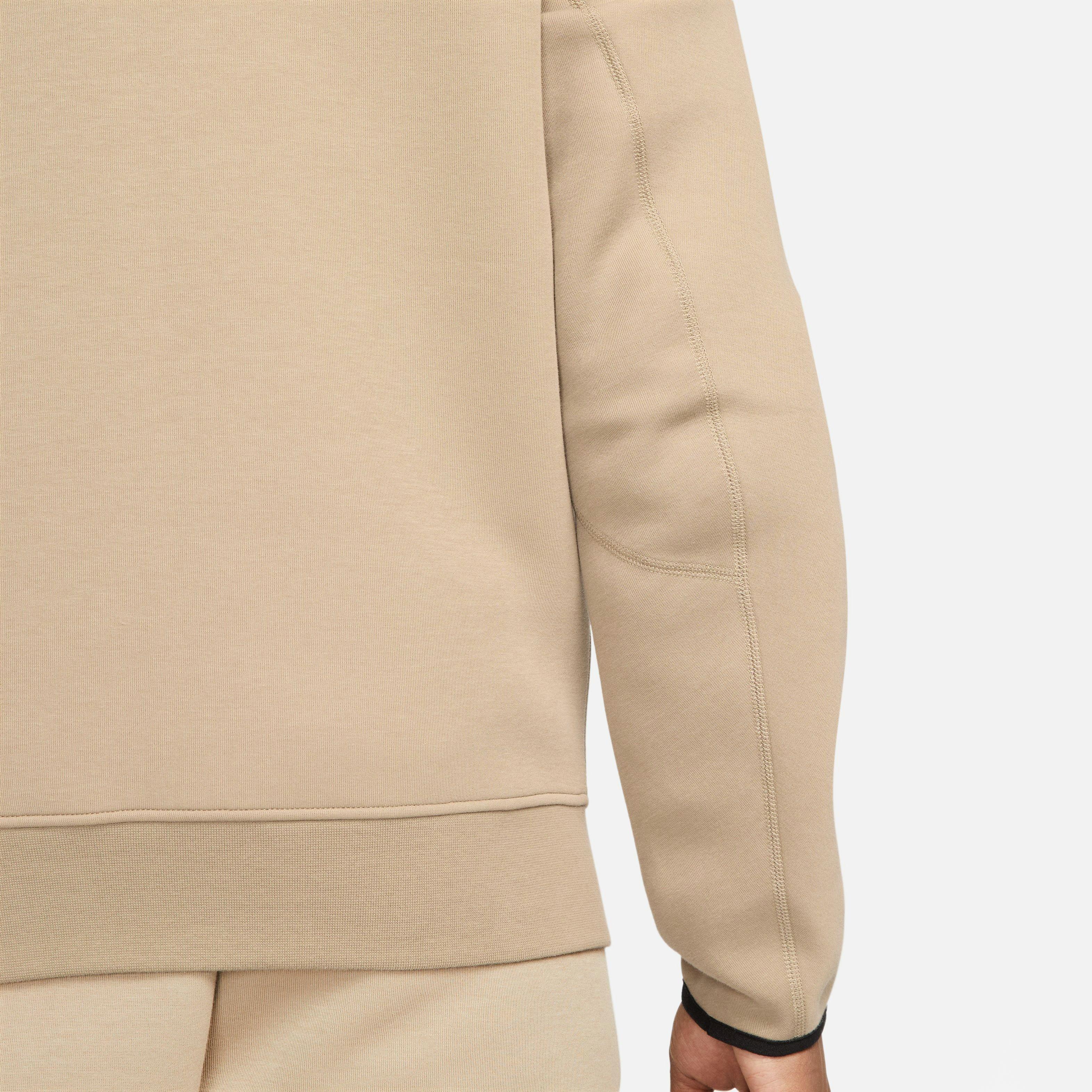 Nike Men's Sportswear Tech Fleece Full-Zip Windrunner Jacket-Khaki - KHAKI Thumbnail View 15