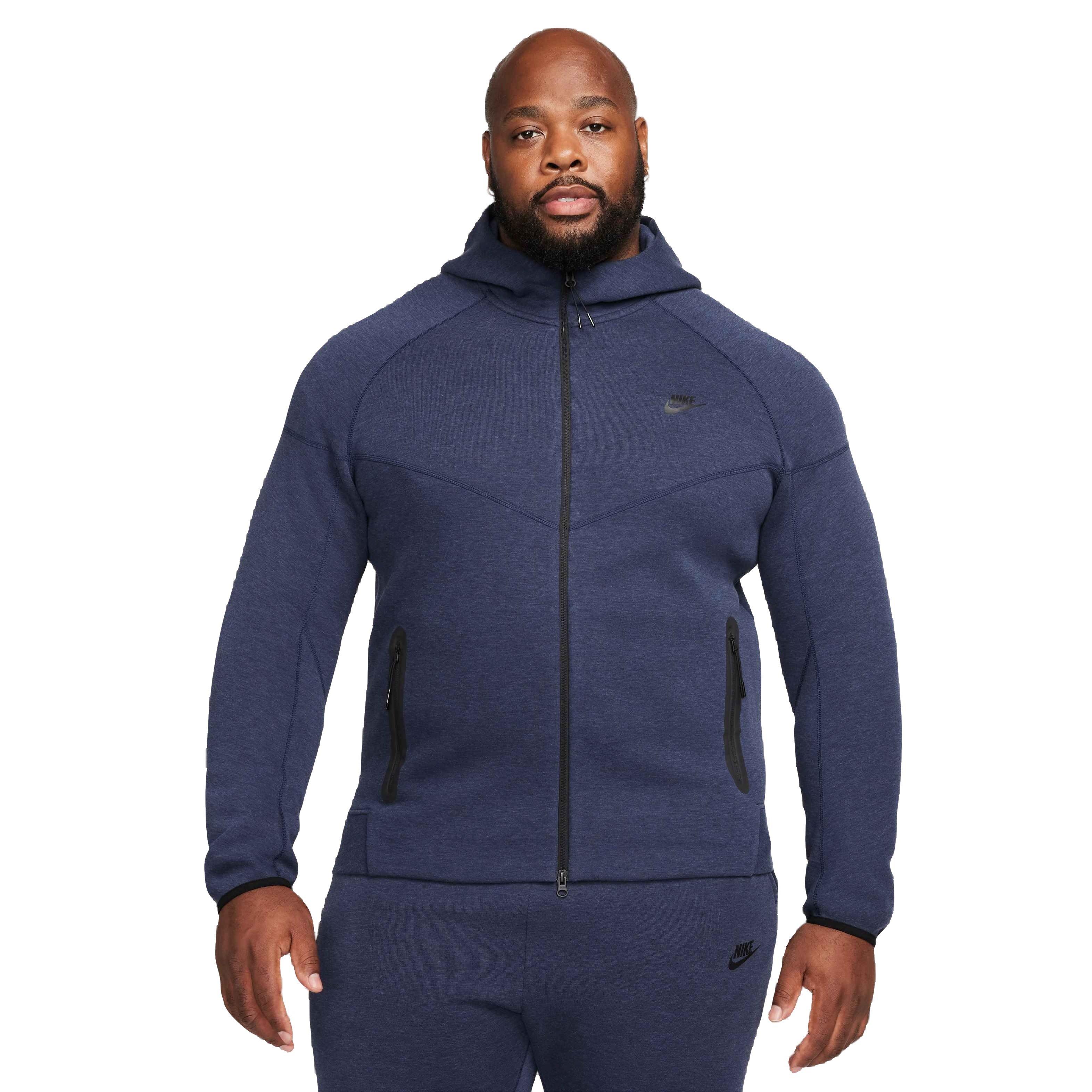 Nike Men s Tech Fleece Full Zip Windrunner Hoodie Obsidian