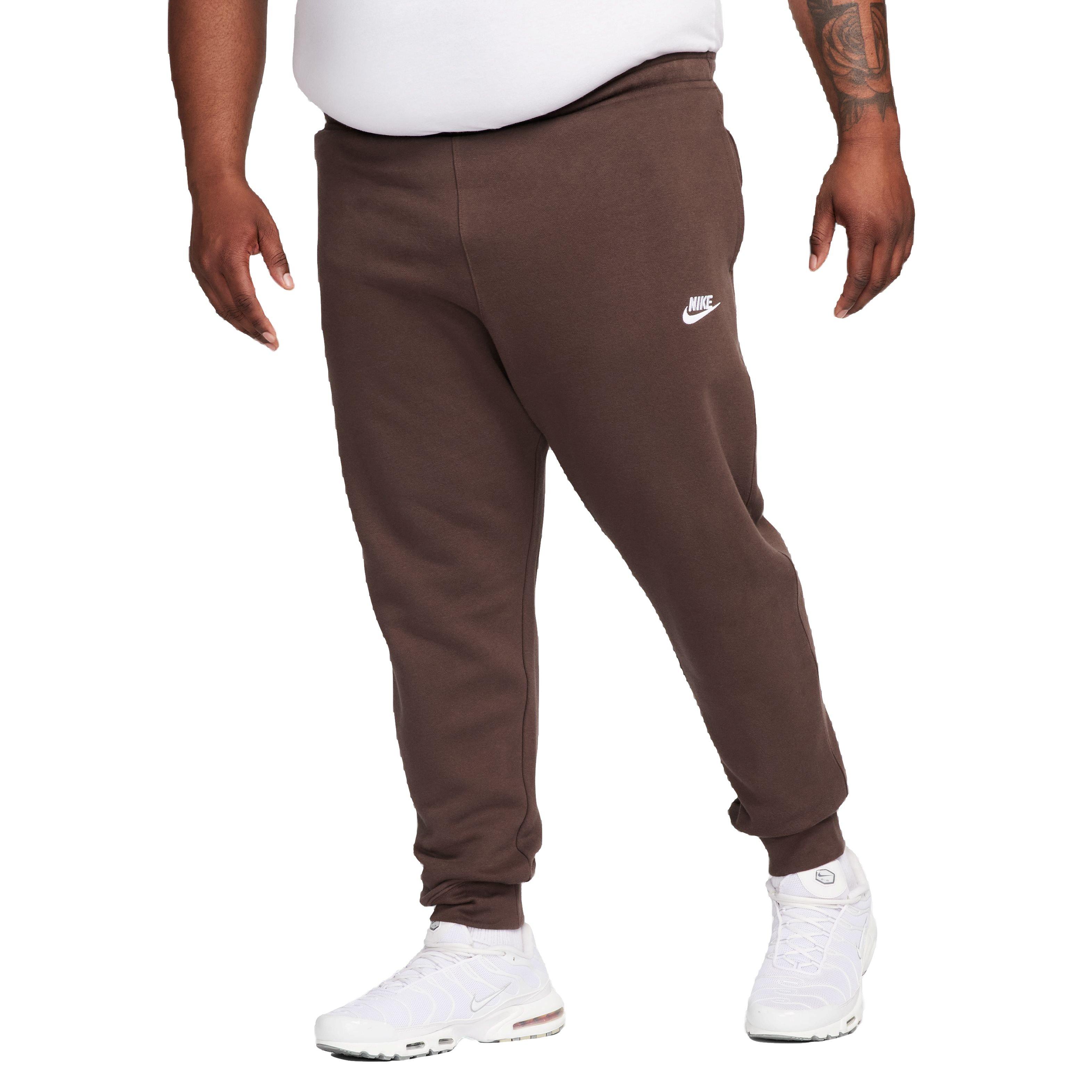 Nike Men's Sportswear Club Joggers-Brown - Hibbett