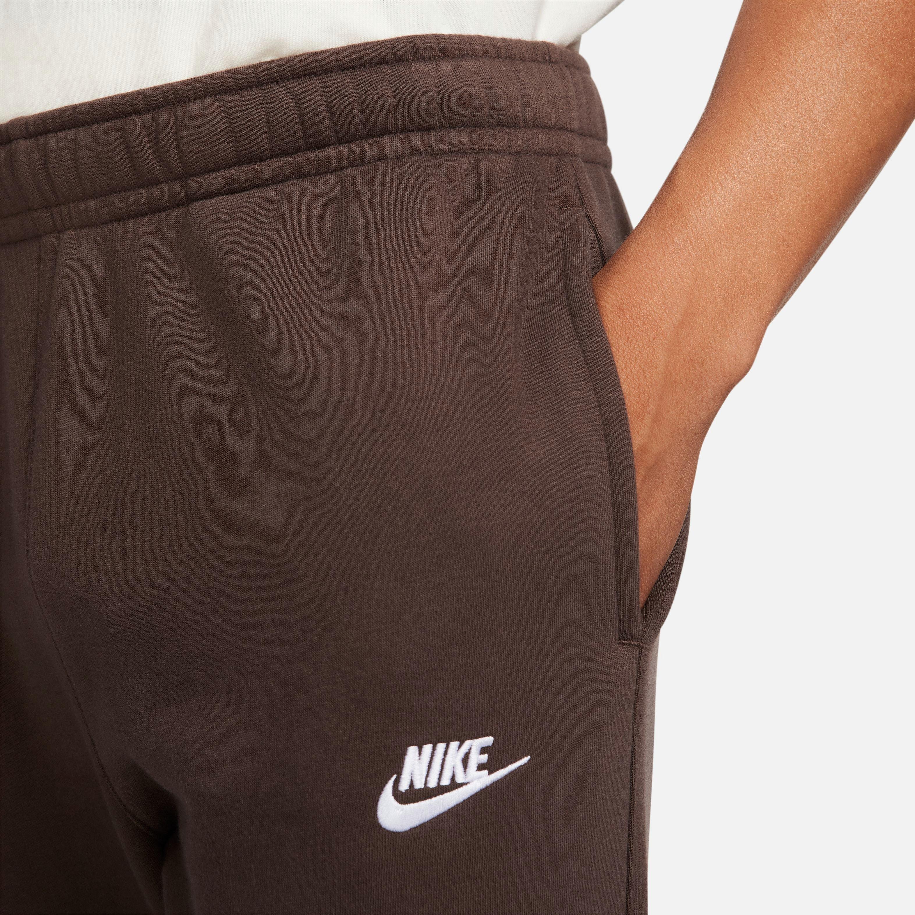 Nike Men's Sportswear Club Joggers-Brown - Hibbett
