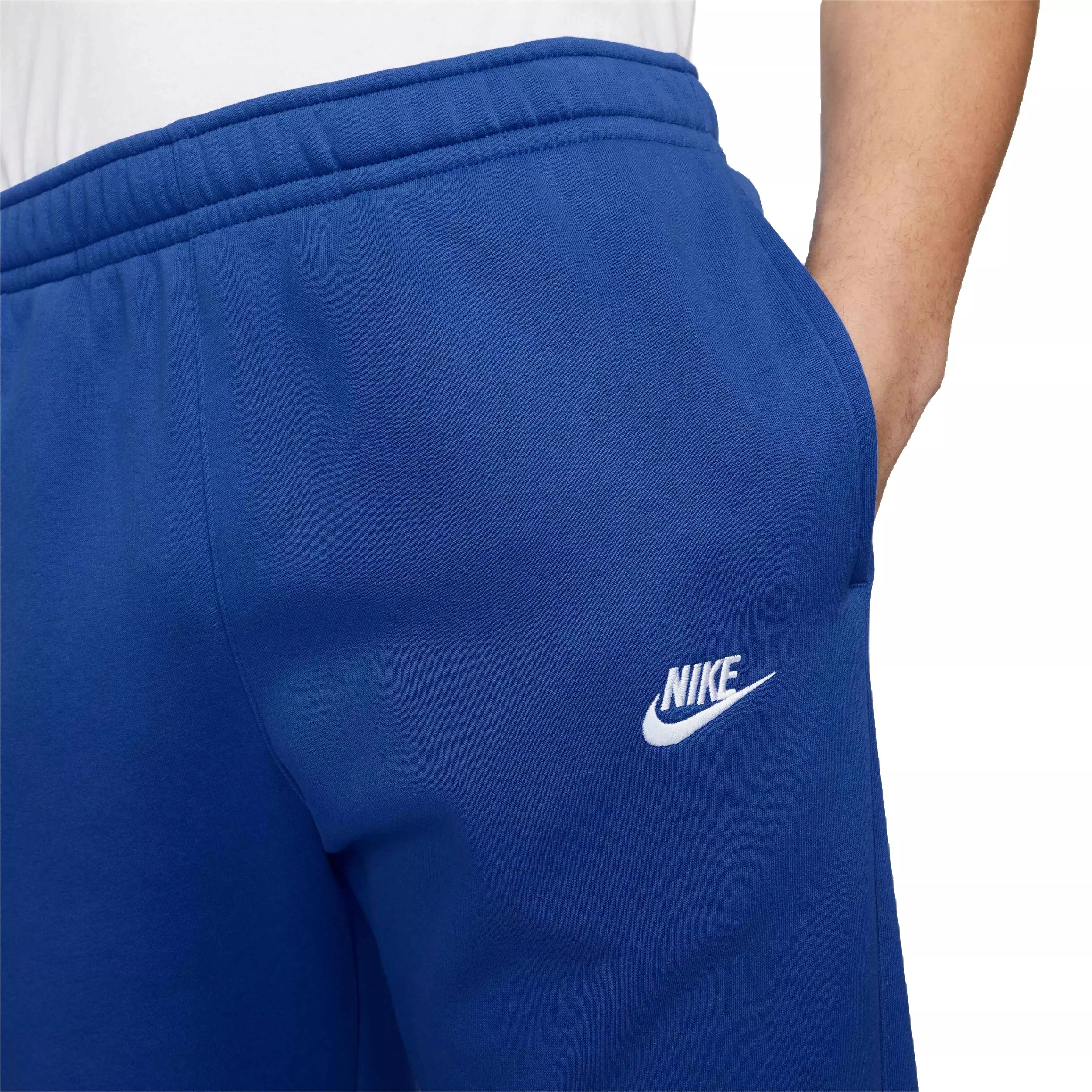 Nike Men's Sportswear Club Fleece Joggers-Blue - BLUE