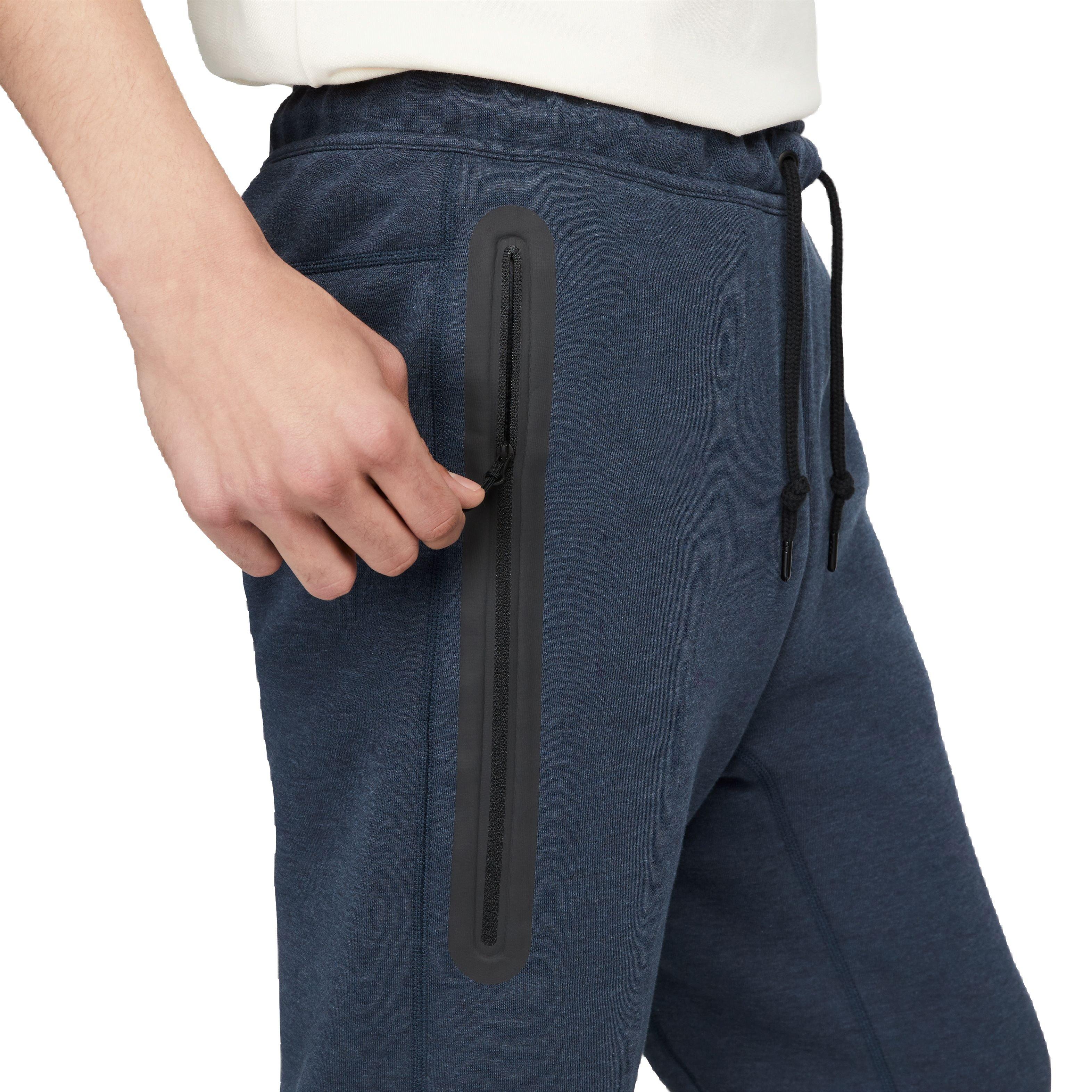 Nike Men's Tech Fleece Slim Fit Joggers-Navy - NAVY Thumbnail View 5