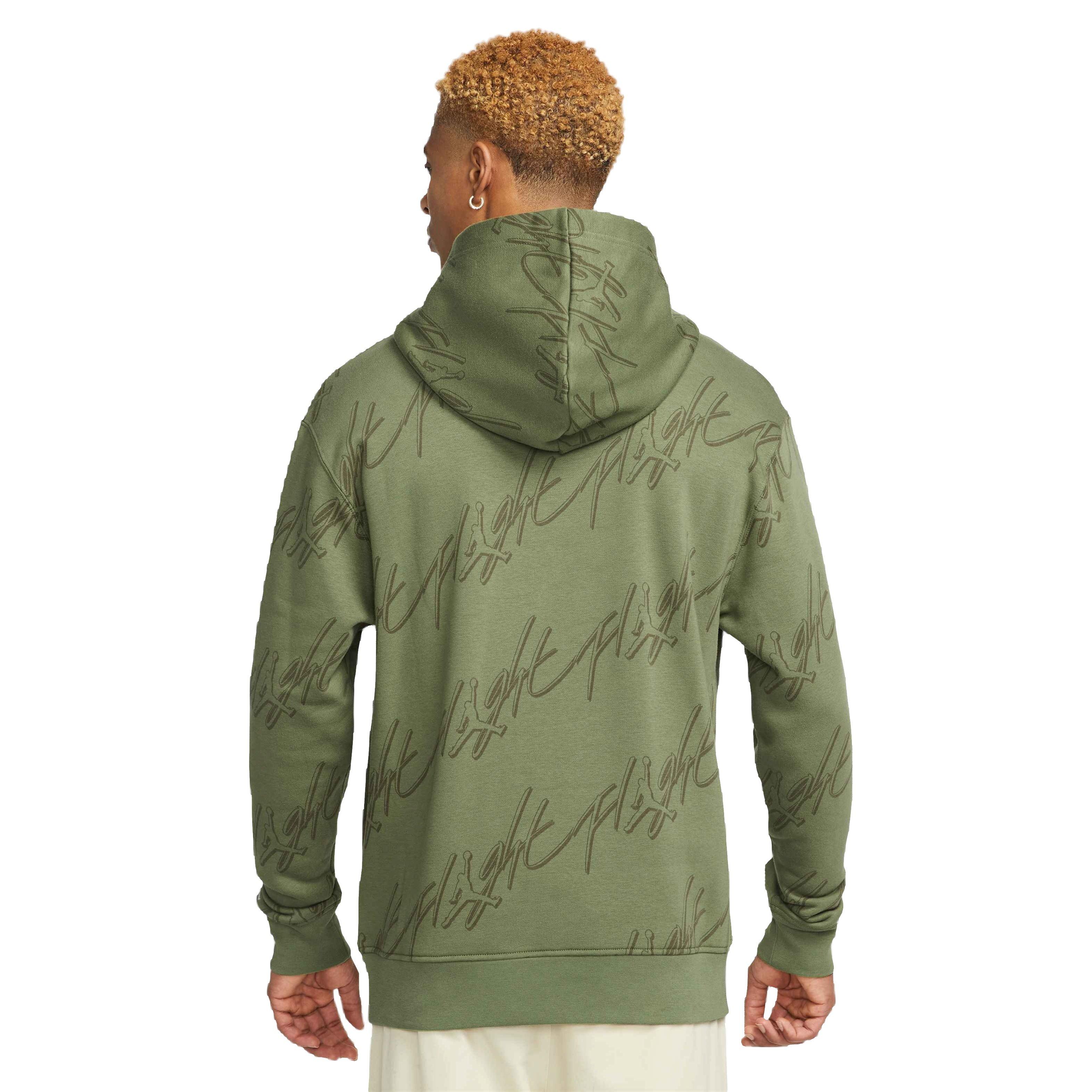 Jordan Essentials Fleece Men's Green Hoodie