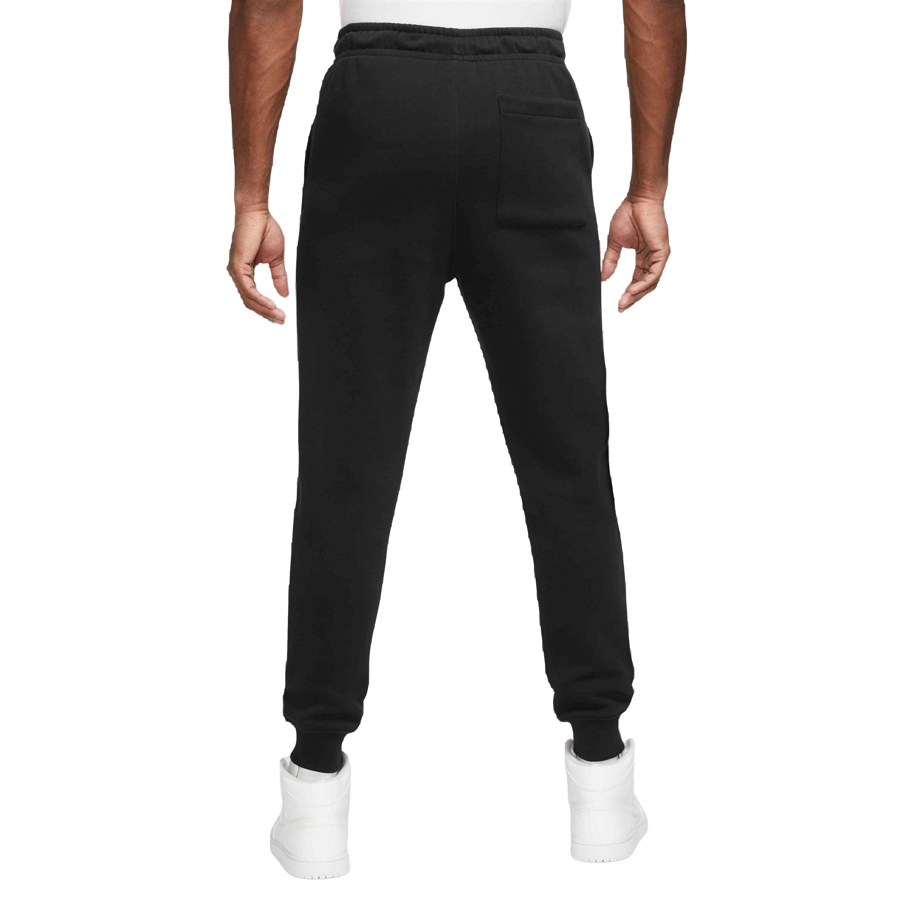 Jordan Men's Essentials Fleece Pants-Black - BLACK Thumbnail View 2