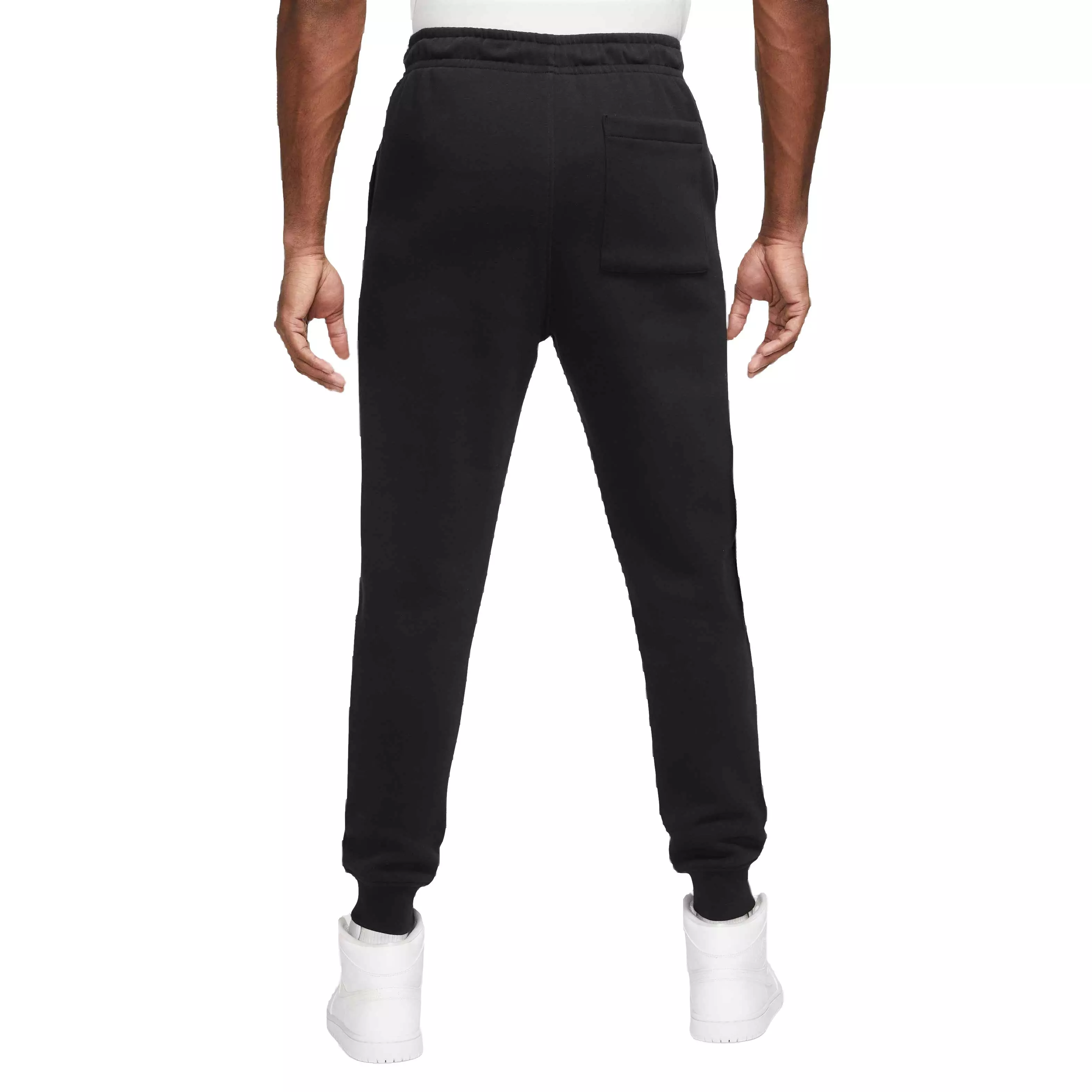 Jordan Men's Essentials Fleece Pants-Black - BLACK