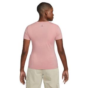 Jordan Women's Slim Fit Graphic Tee-Red
