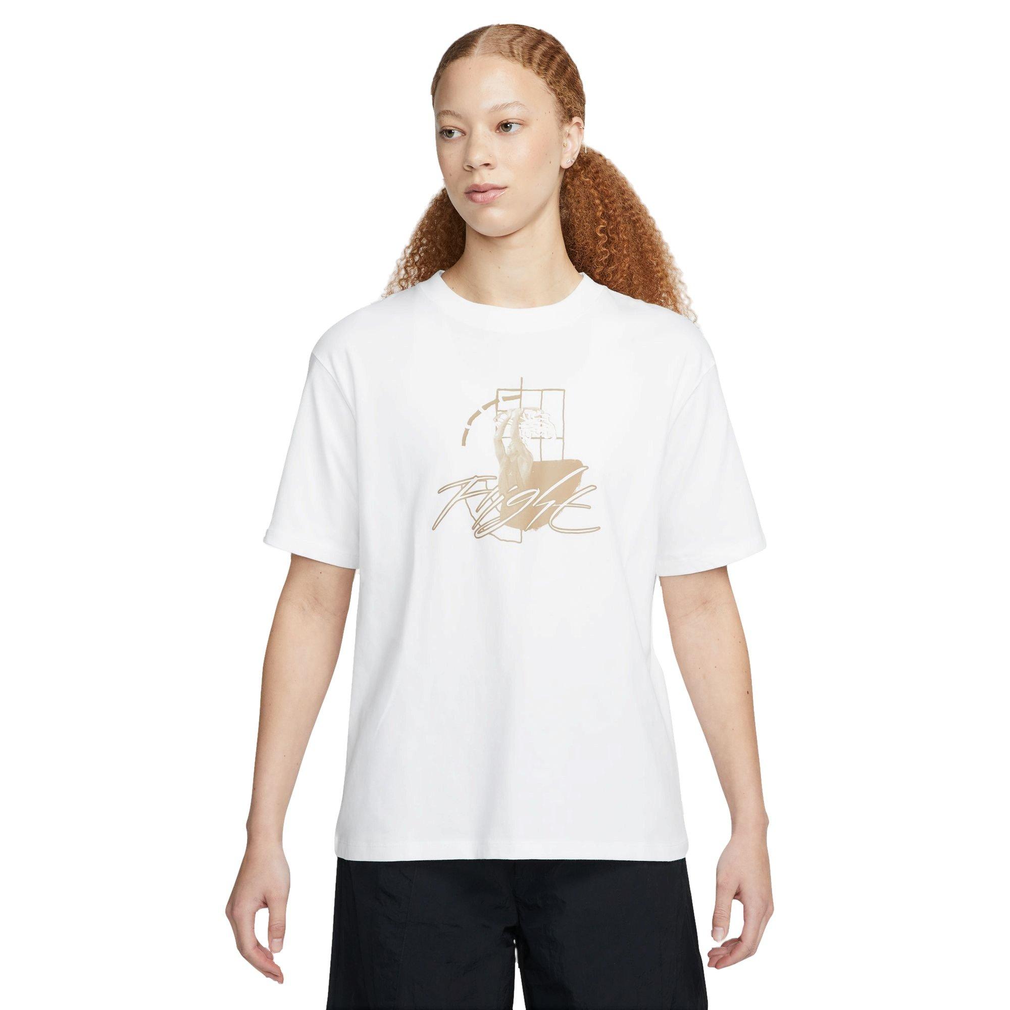 Jordan Women's Flight Graphic Tee-White - WHITE Thumbnail View 1
