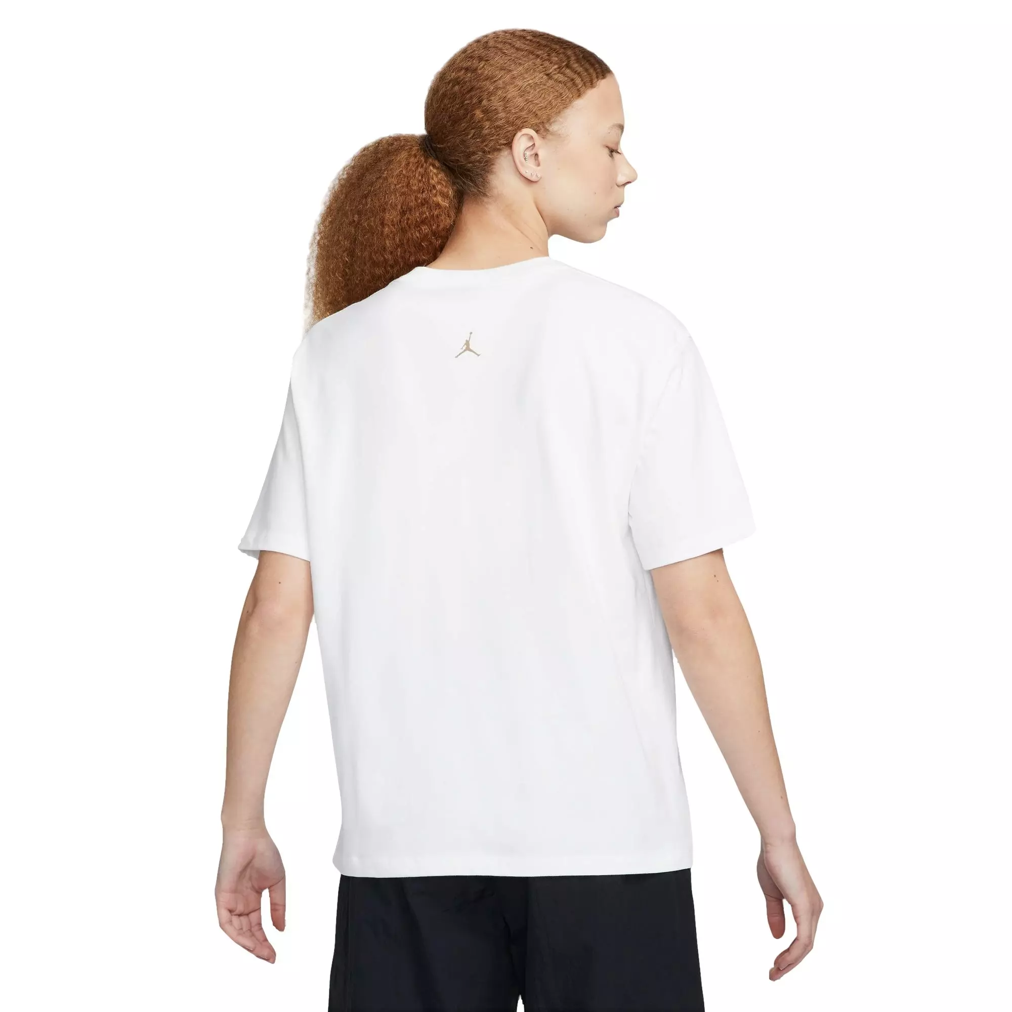 Jordan Women's Flight Graphic Tee-White - WHITE