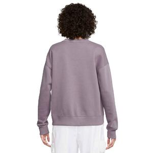 Jordan Women's Brooklyn Fleece Flight Crew Sweatshirt - Purple