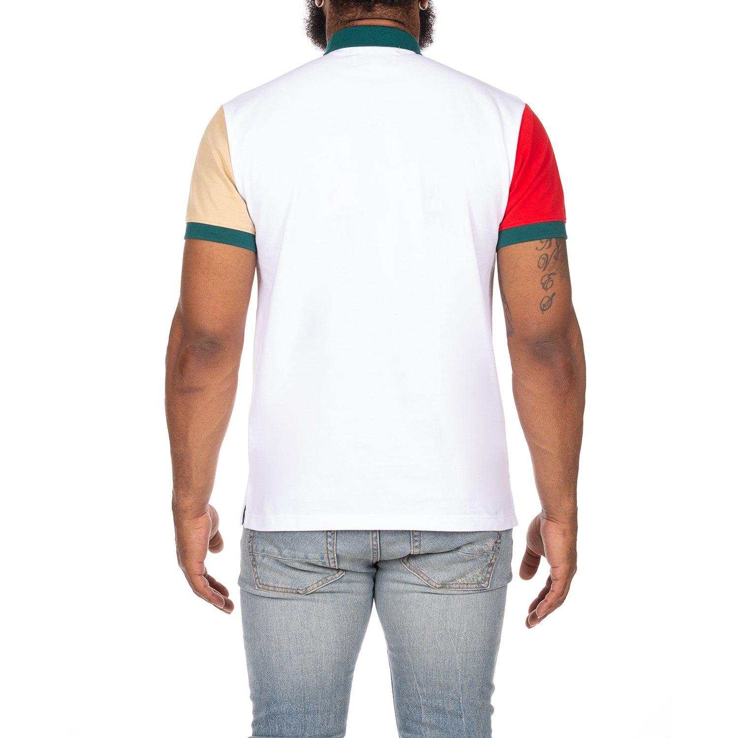 AKOO Men's Altitude Polo Shirt - WHITE Thumbnail View 2