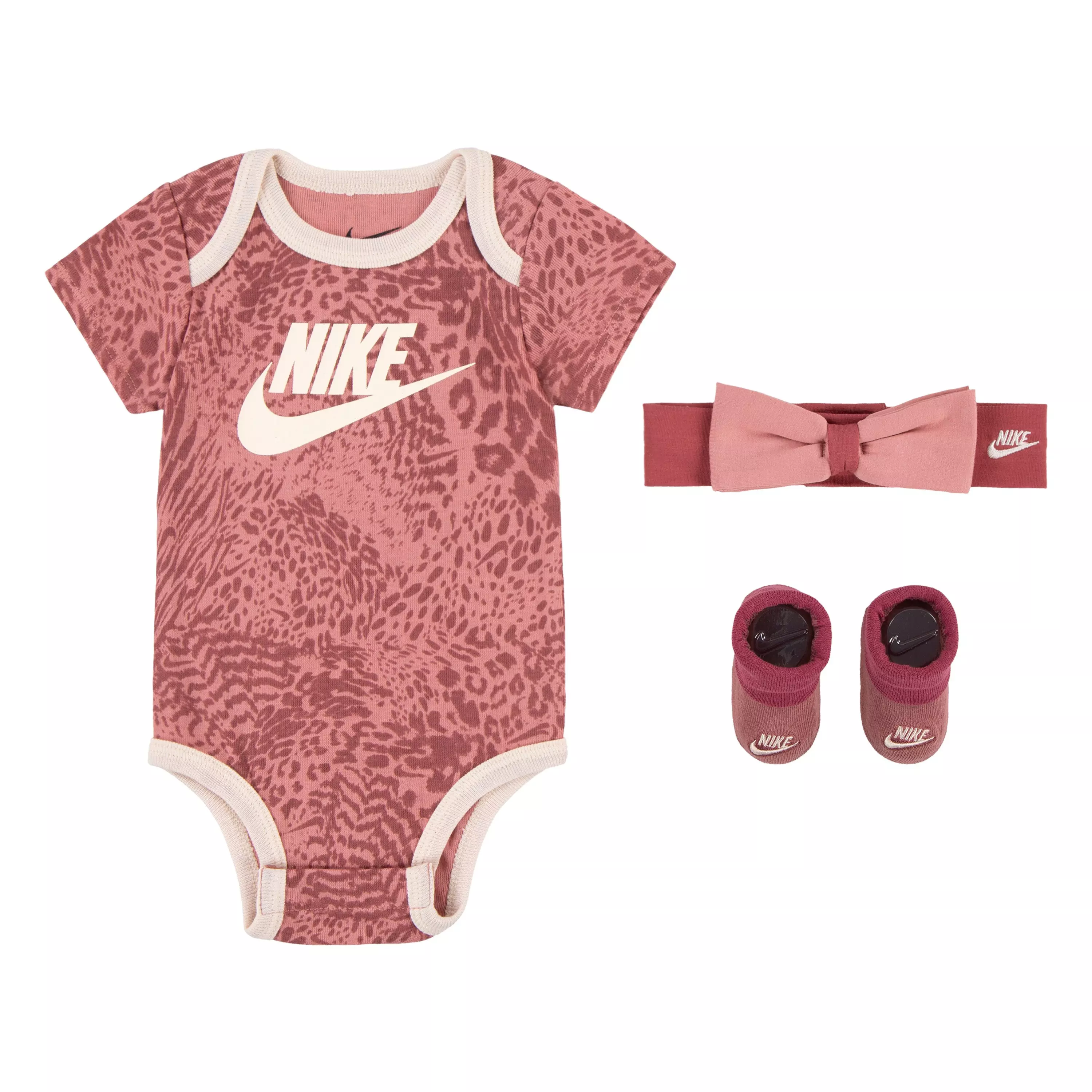 Nike Infant Girls' Stardust Red 3-Piece Set - PINK