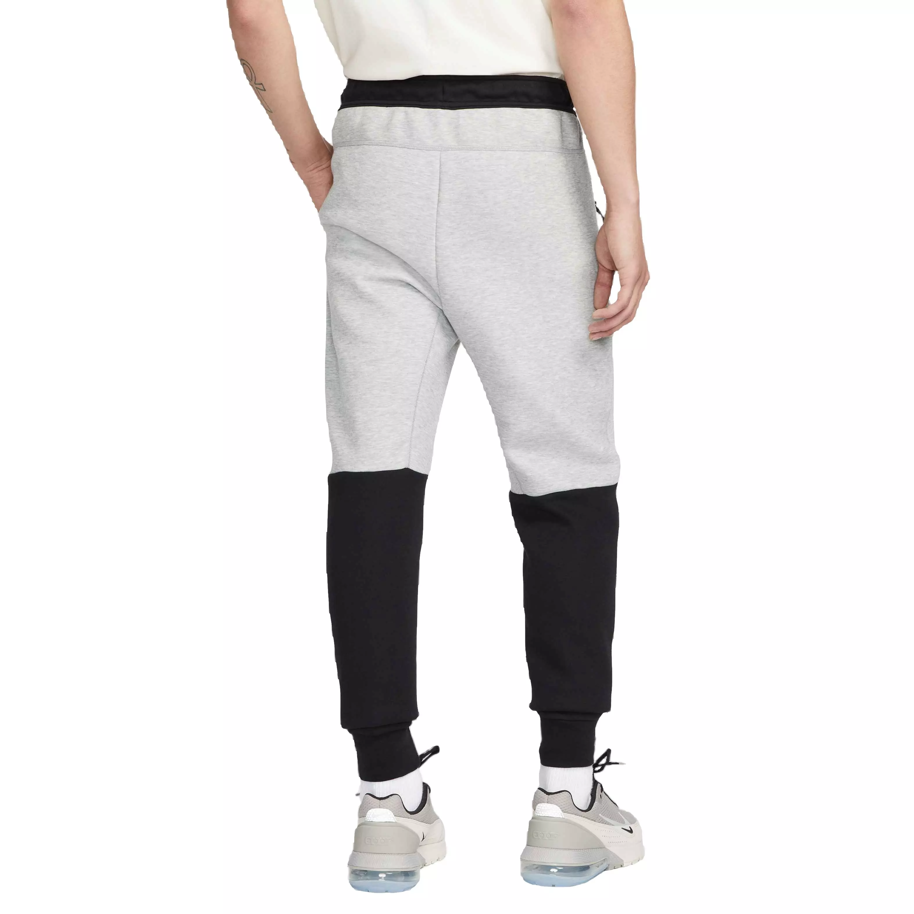 Nike Men's Tech Fleece Bottoms - Black/Grey - BLACK/GREY