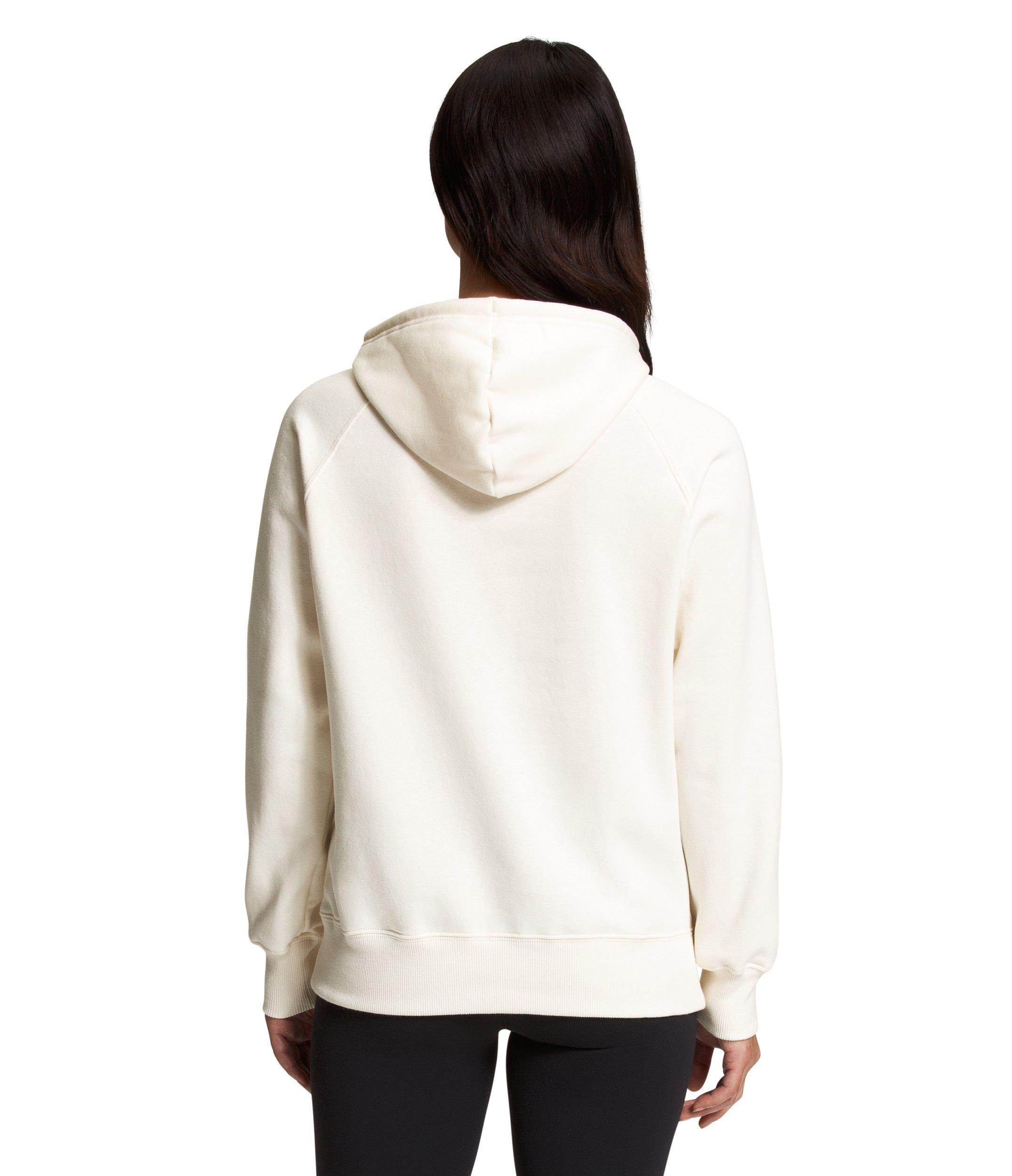 The North Face Women's Half Dome Pullover Hoodie-White - WHITE Thumbnail View 2