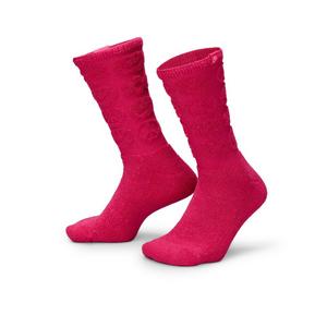 Nike Everyday Essentials Printed Crew Socks-1PK-Pink