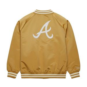 Mitchell & Ness Men's Atlanta Braves Satin Jacket
