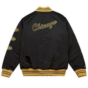 Mitchell & Ness Men's Chicago Bulls Retro 11 "Gratitude" Satin Jacket