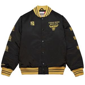 Mitchell & Ness Men's Chicago Bulls Retro 11 "Gratitude" Satin Jacket