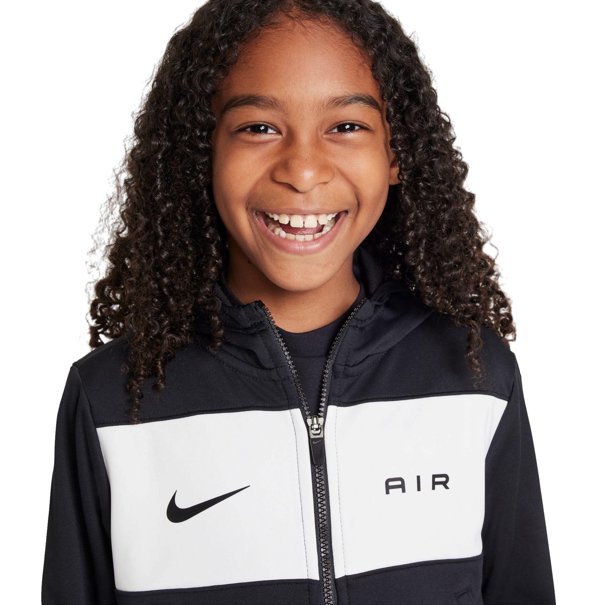 Nike Air Full-Zip Big Boys' Black Jacket​