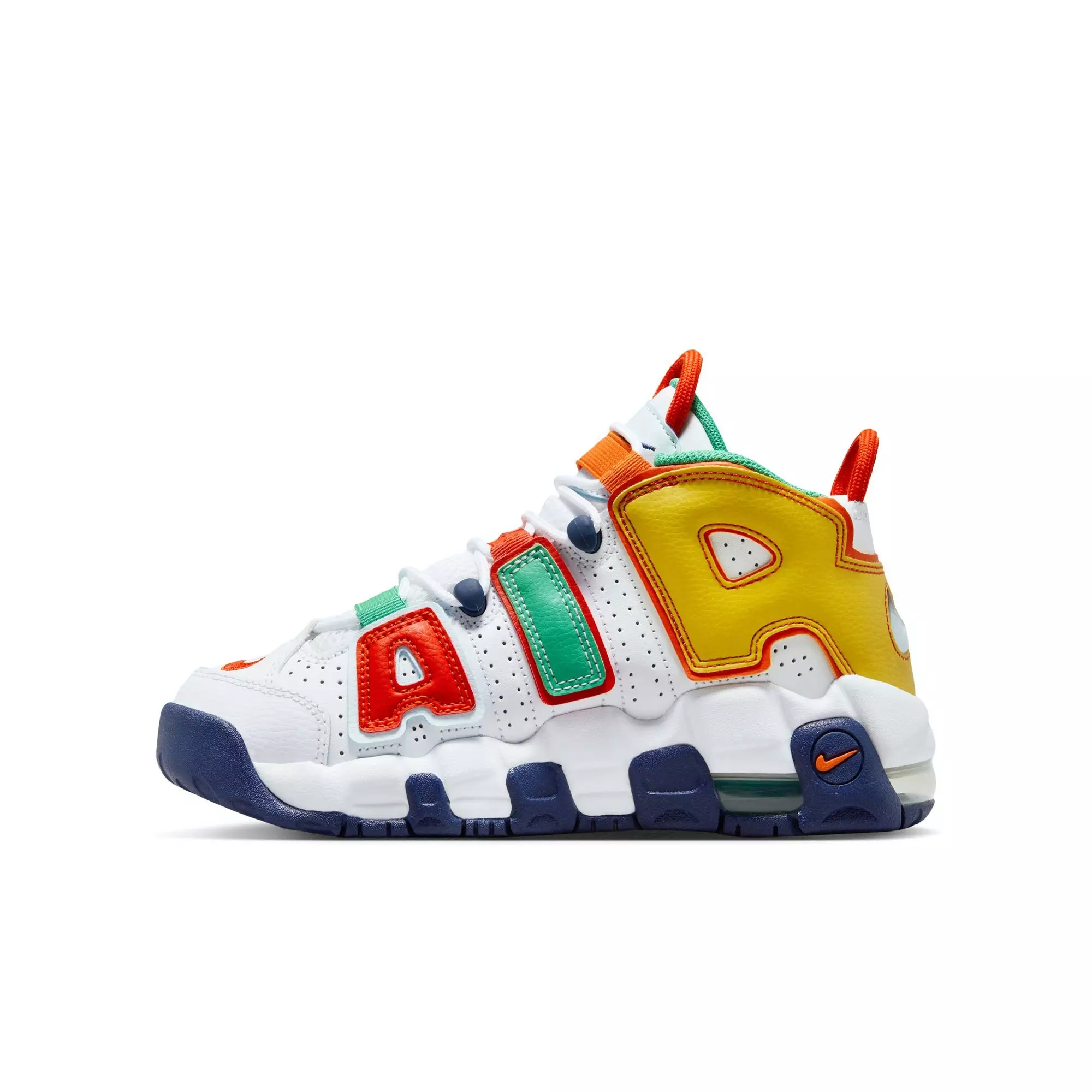 Nike Air More Uptempo "Multi-Color" Grade School Boys' Shoe - MULTI-COLOR