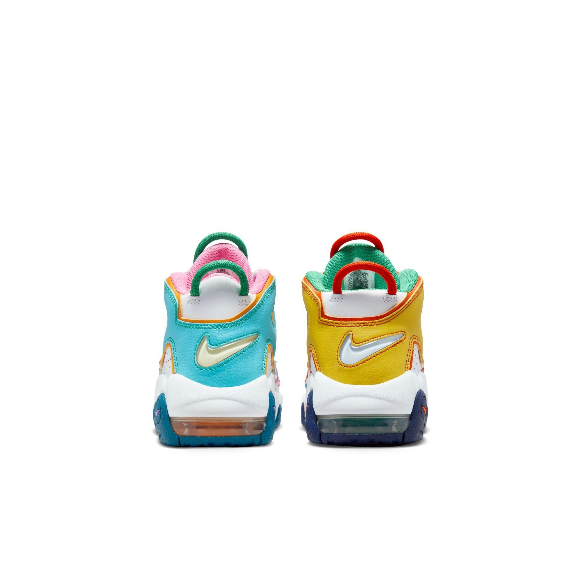 Nike Air More Uptempo "Multi-Color" Grade School Boys' Shoe - MULTI-COLOR Thumbnail View 5