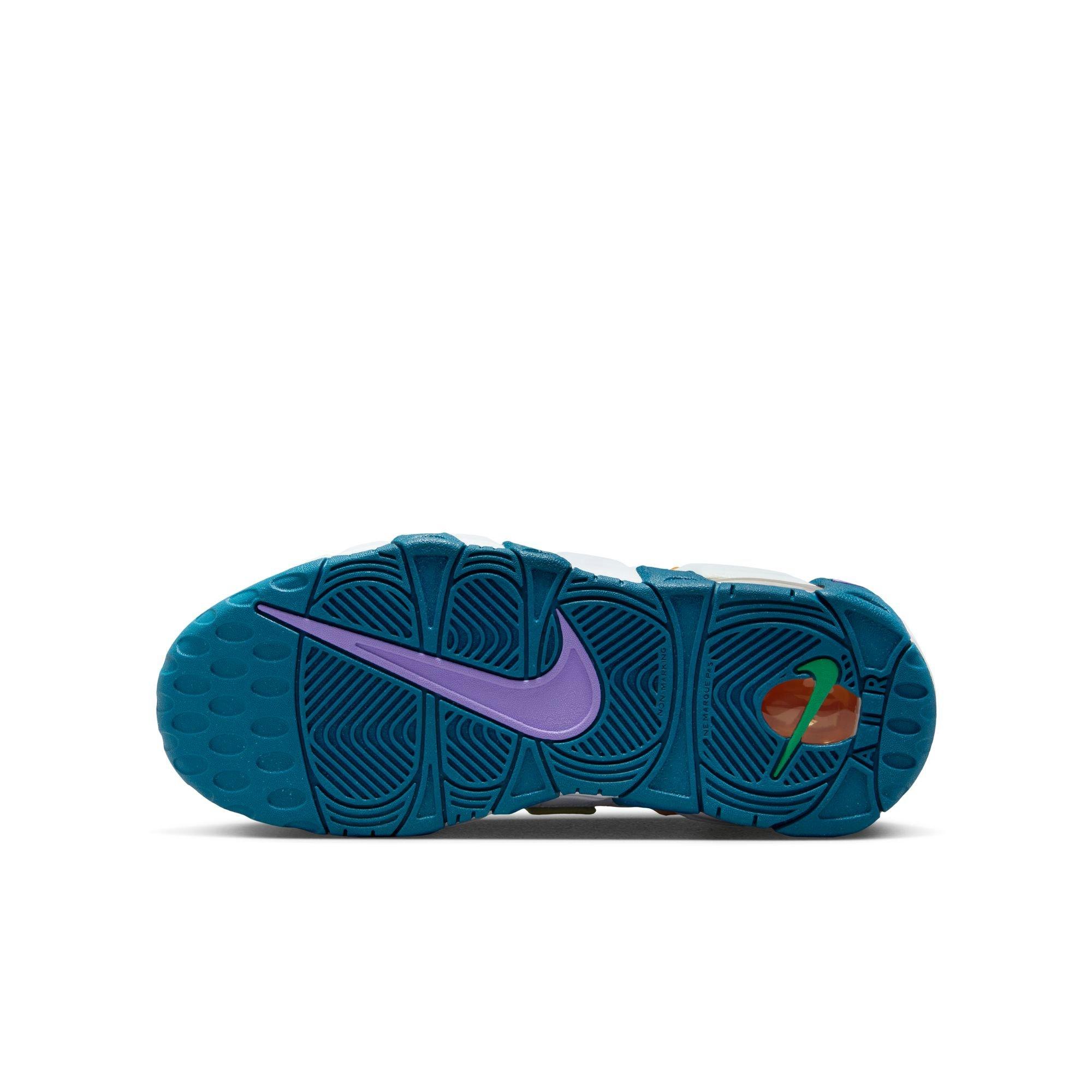 Nike Air More Uptempo "Multi-Color" Grade School Boys' Shoe - MULTI-COLOR Thumbnail View 8
