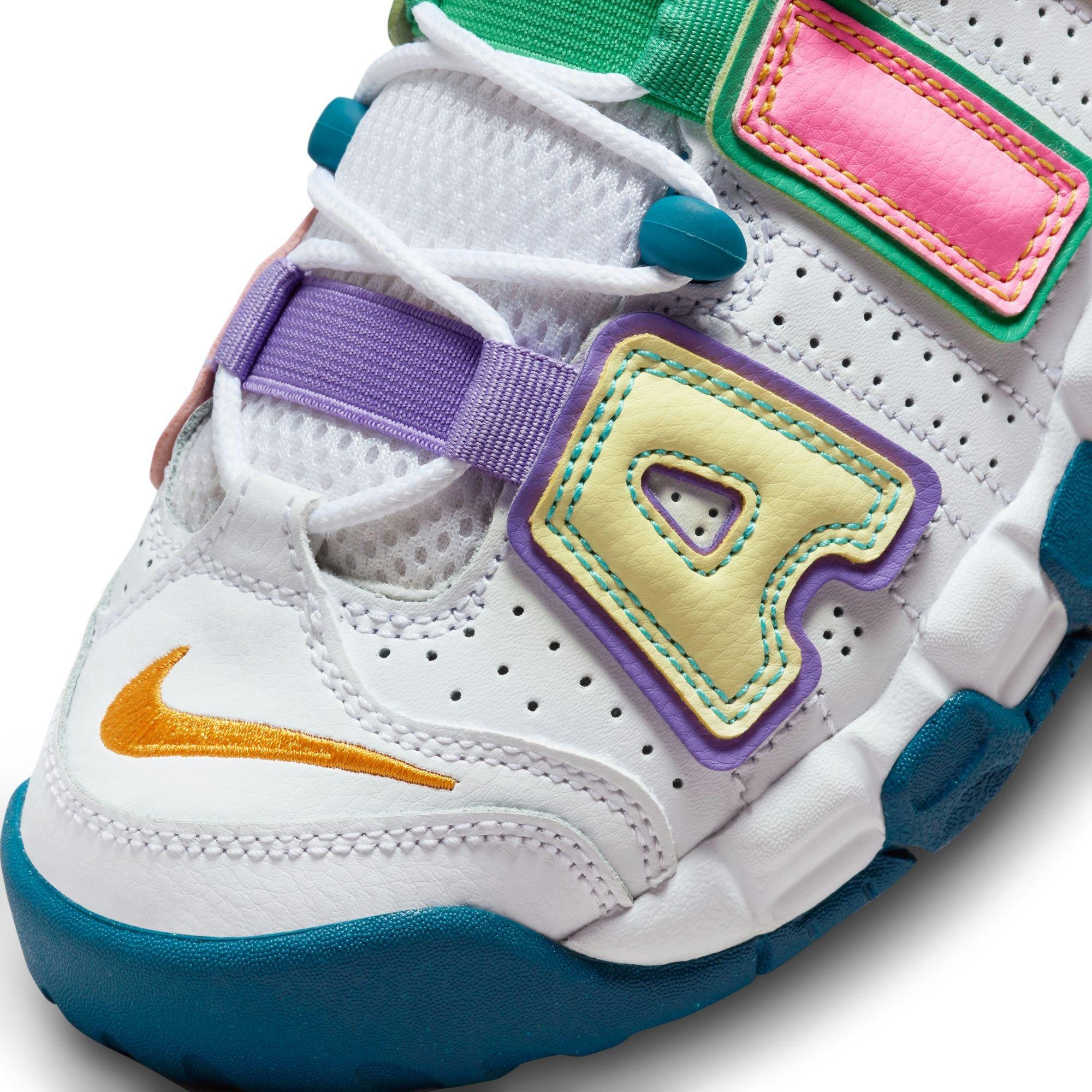 Nike Air More Uptempo Multi Color Grade School Boys Shoe Hibbett