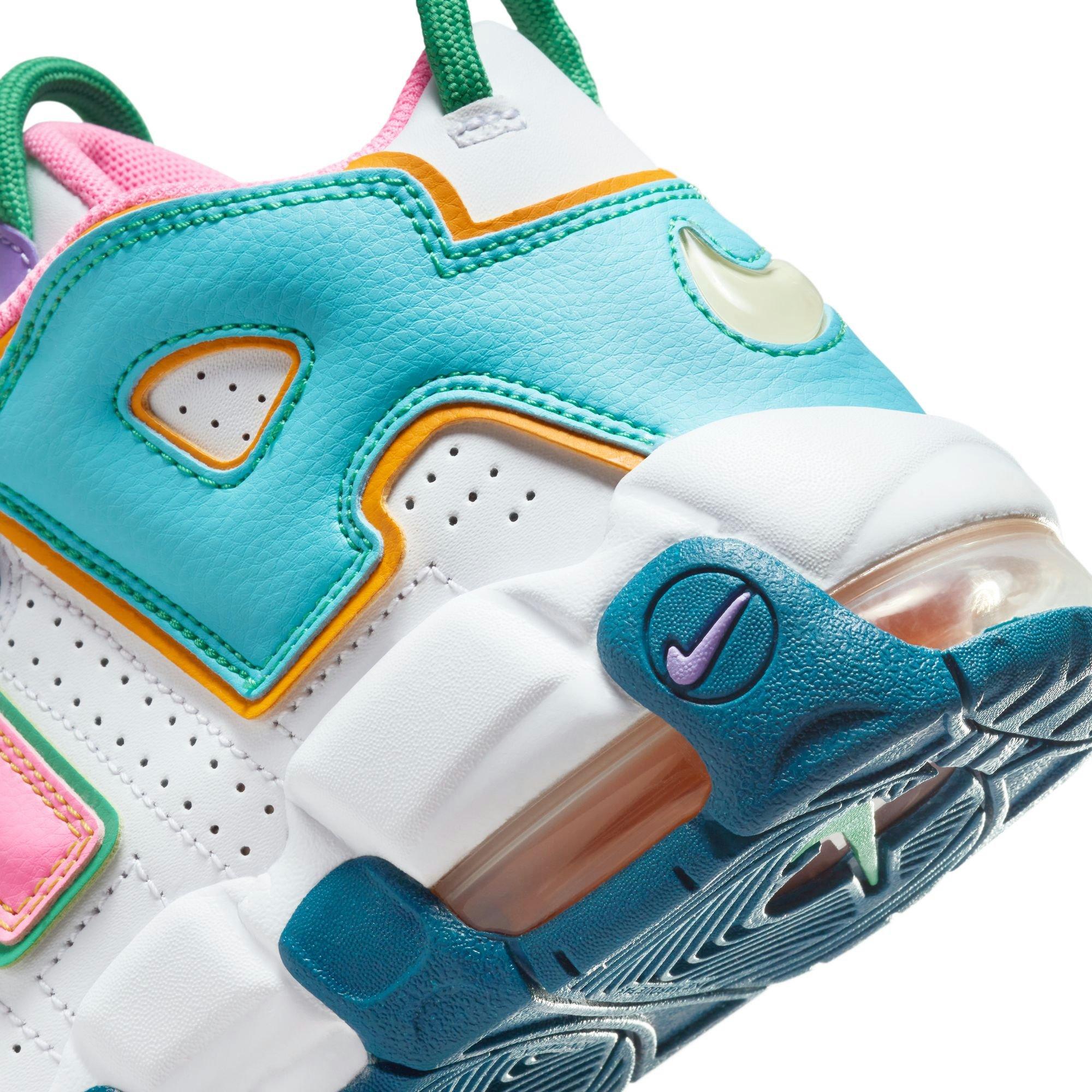 Nike Air More Uptempo "Multi-Color" Grade School Boys' Shoe - MULTI-COLOR Thumbnail View 10