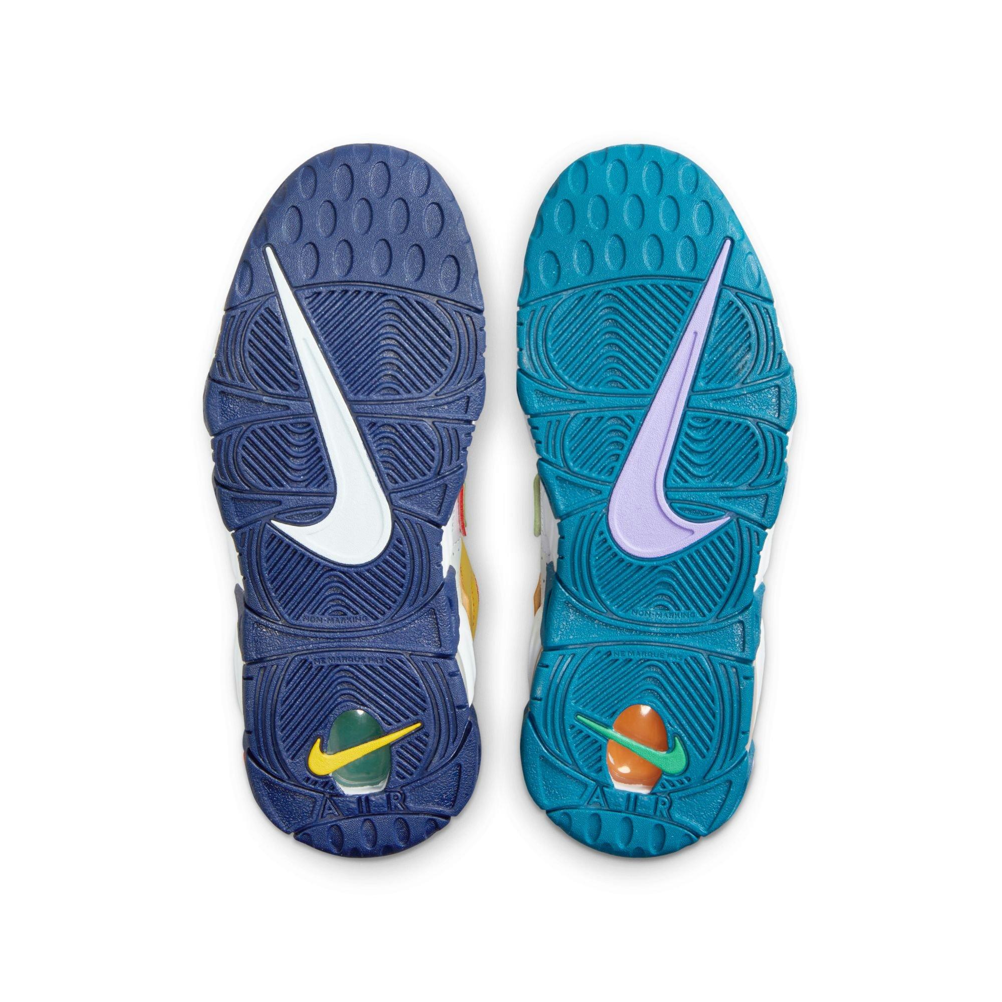 Nike Air More Uptempo "Multi-Color" Grade School Boys' Shoe - MULTI-COLOR Thumbnail View 11