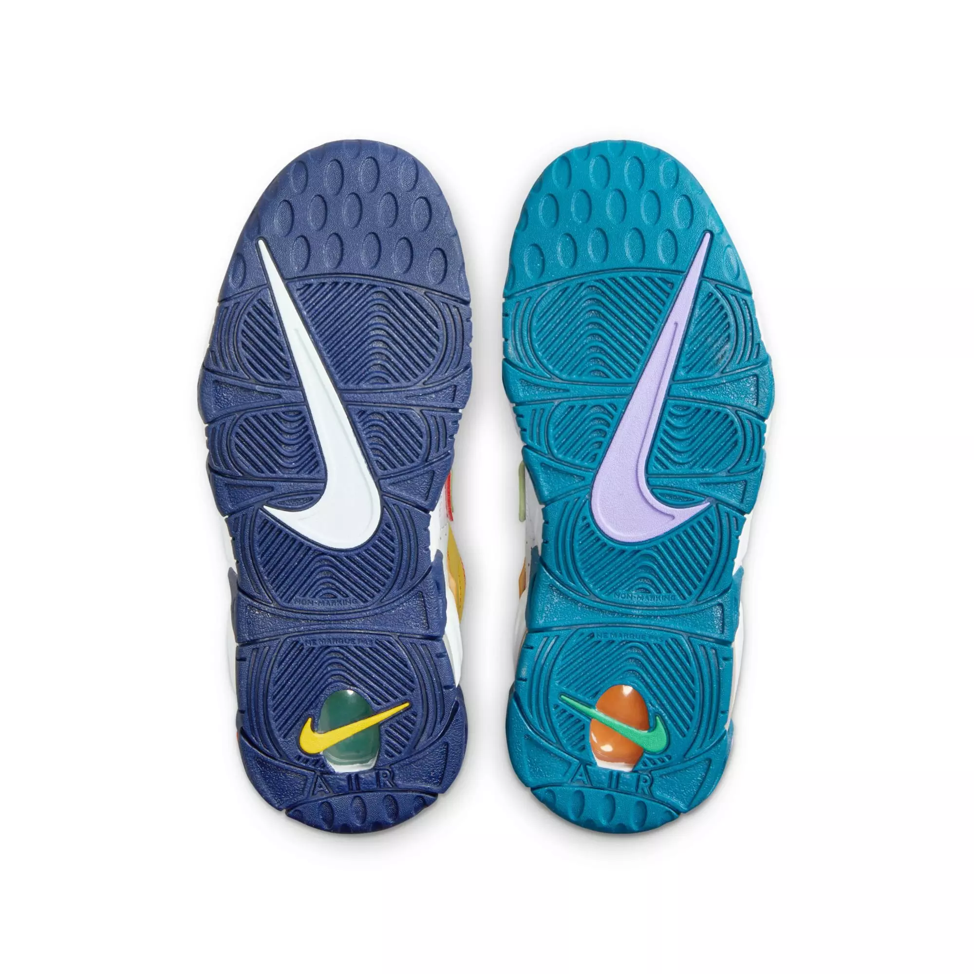 Nike Air More Uptempo "Multi-Color" Grade School Boys' Shoe - MULTI-COLOR