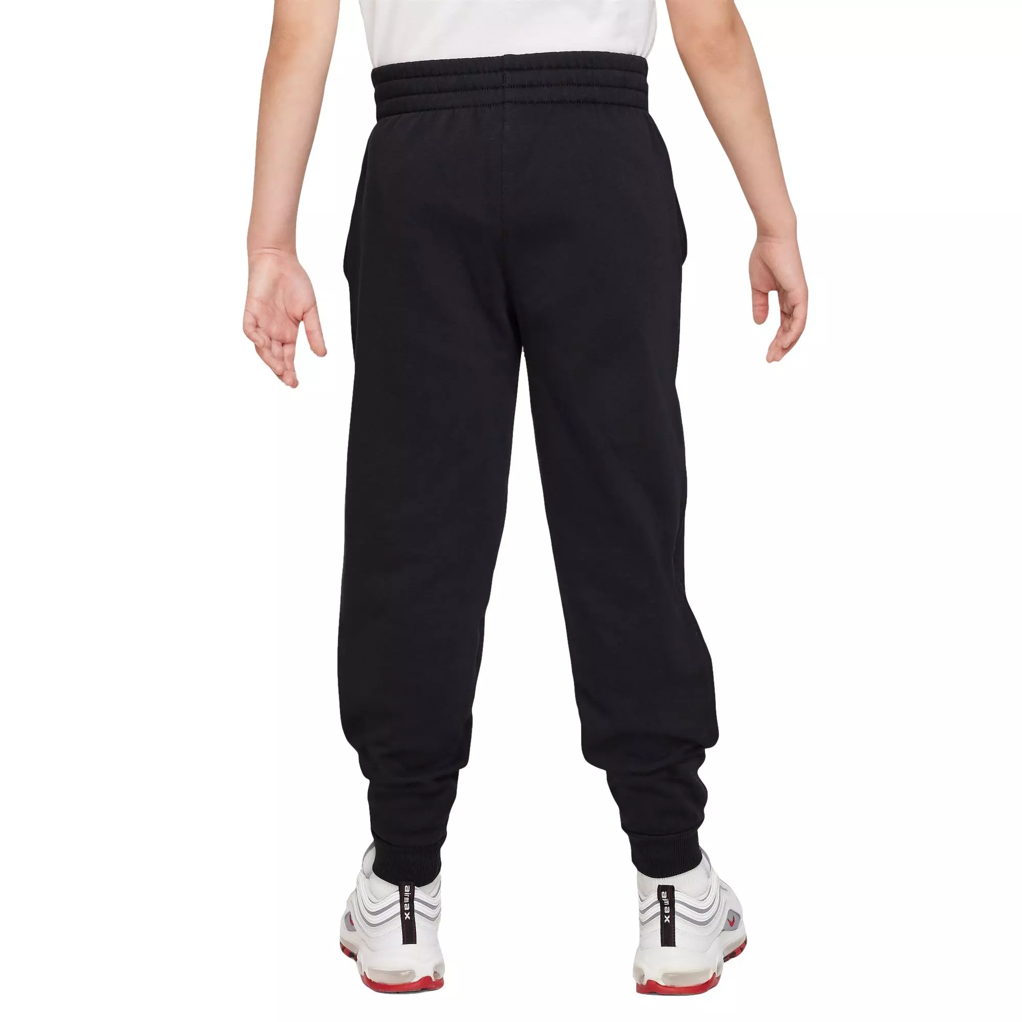 Nike Big Boys' Sportswear Club Fleece Joggers-Black - BLACK