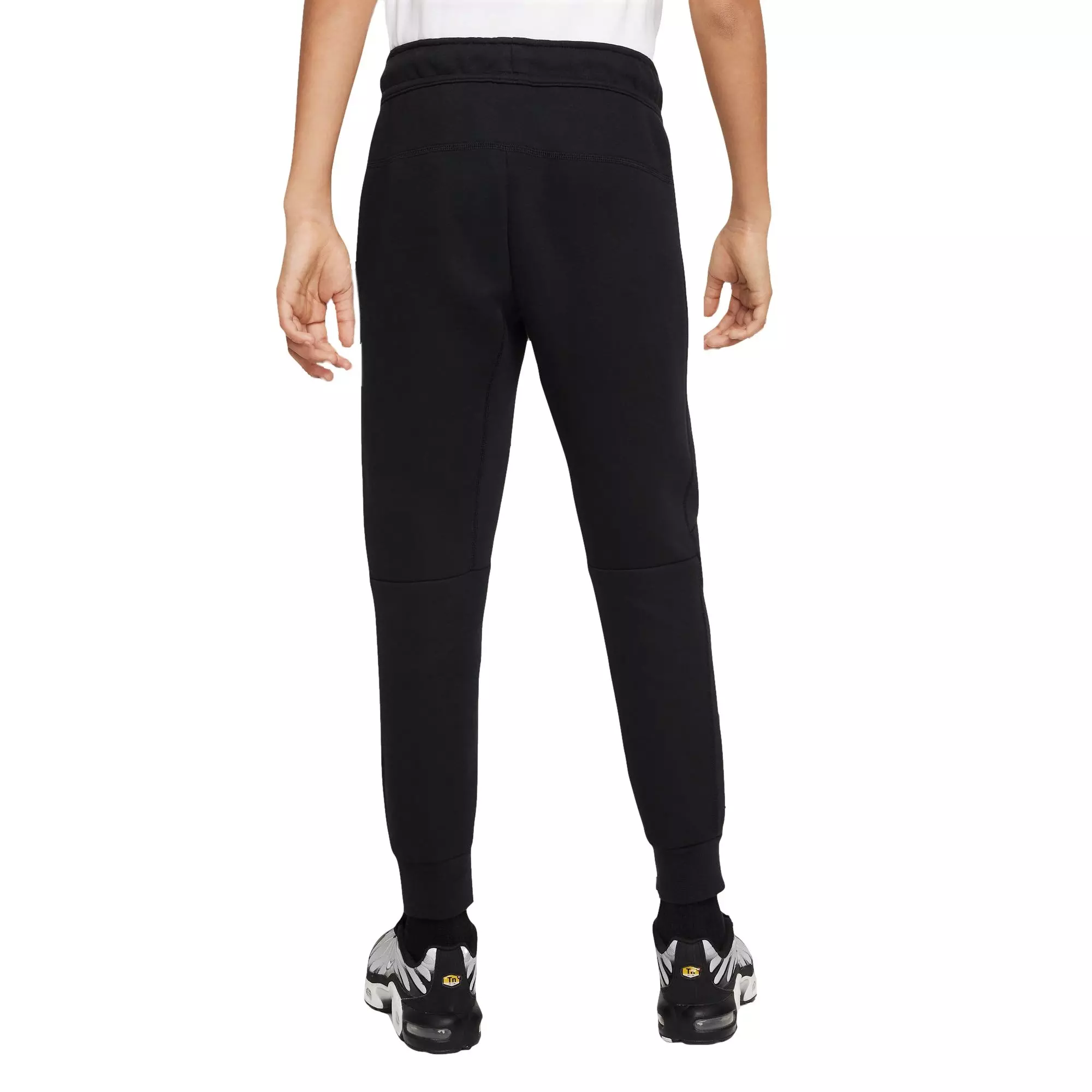 Nike Big Boys' Sportswear Tech Fleece Pants-Black - BLACK