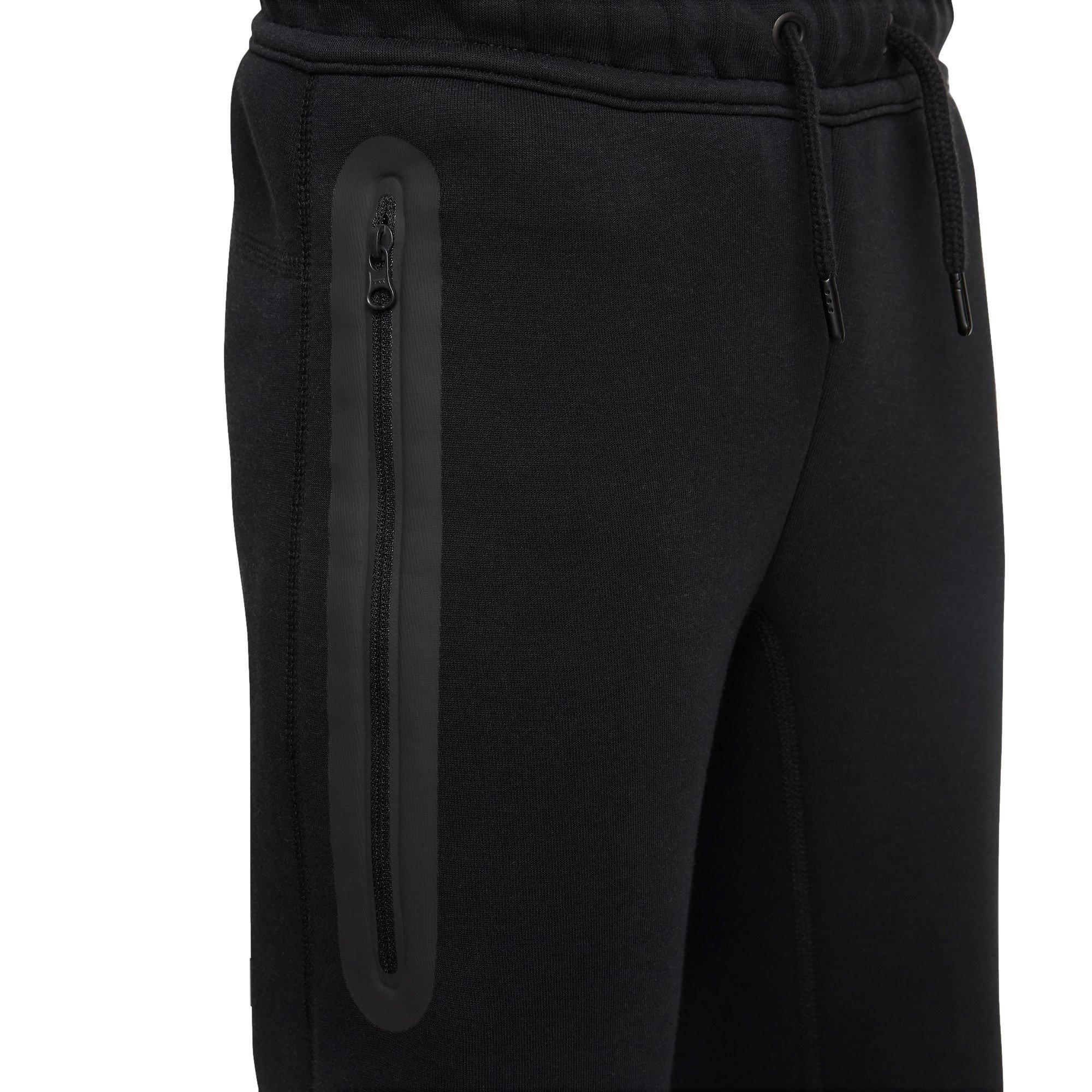 Nike Sportswear Tech Fleece Big Boys' Black Pants