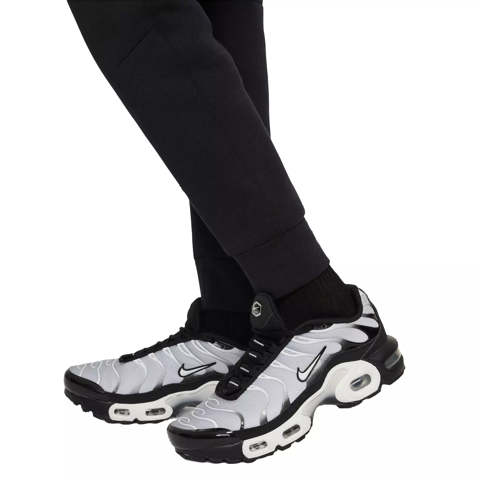 Nike Big Boys' Sportswear Tech Fleece Pants-Black - BLACK